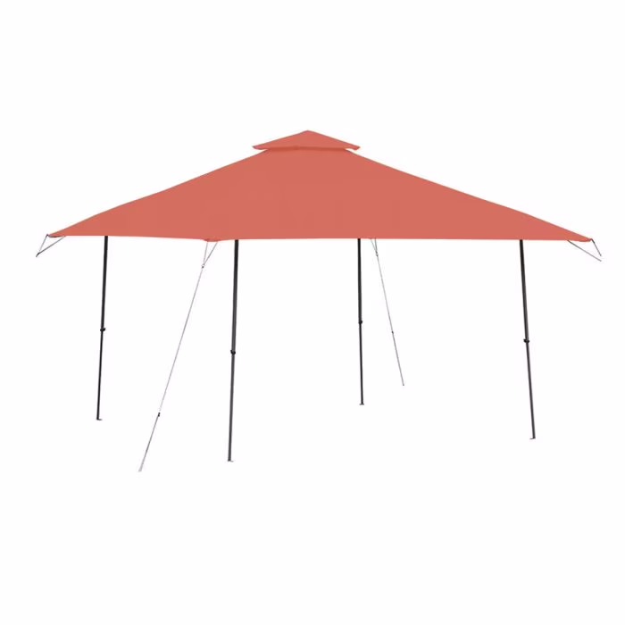 Garden Winds Custom Fit Replacement Canopy Top Cover Compatible with The Coleman 2000004407, 2000035727 13 x 13 Two Tiered Tent Eaved Shelter - Upgraded Performance RIPLOCK 350 Fabric - Terra Cotta