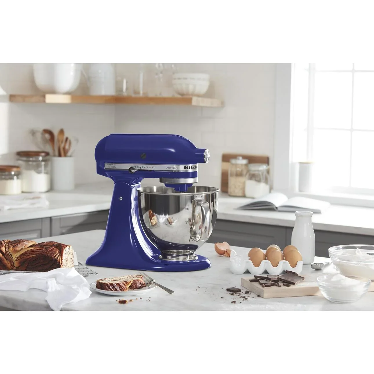 KitchenAid Artisan Series 5-Quart Tilt-Head Stand Mixer, Wildflower, KSM156CXWF