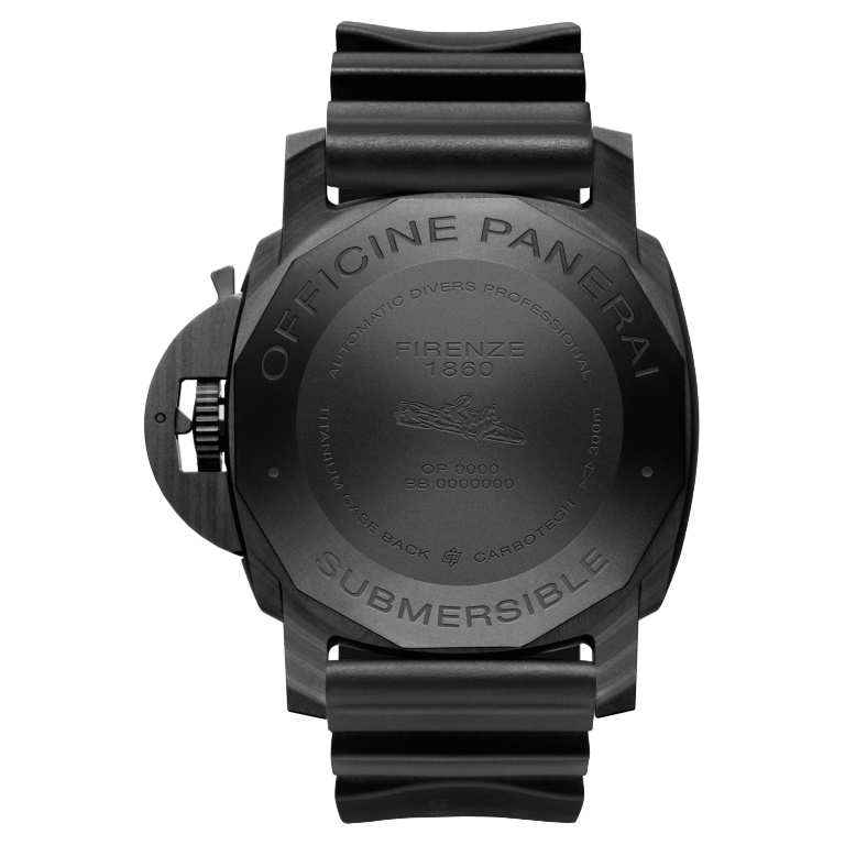 [Super Clone]Submersible Full Black Mix Blue Carbotech™ 47mm