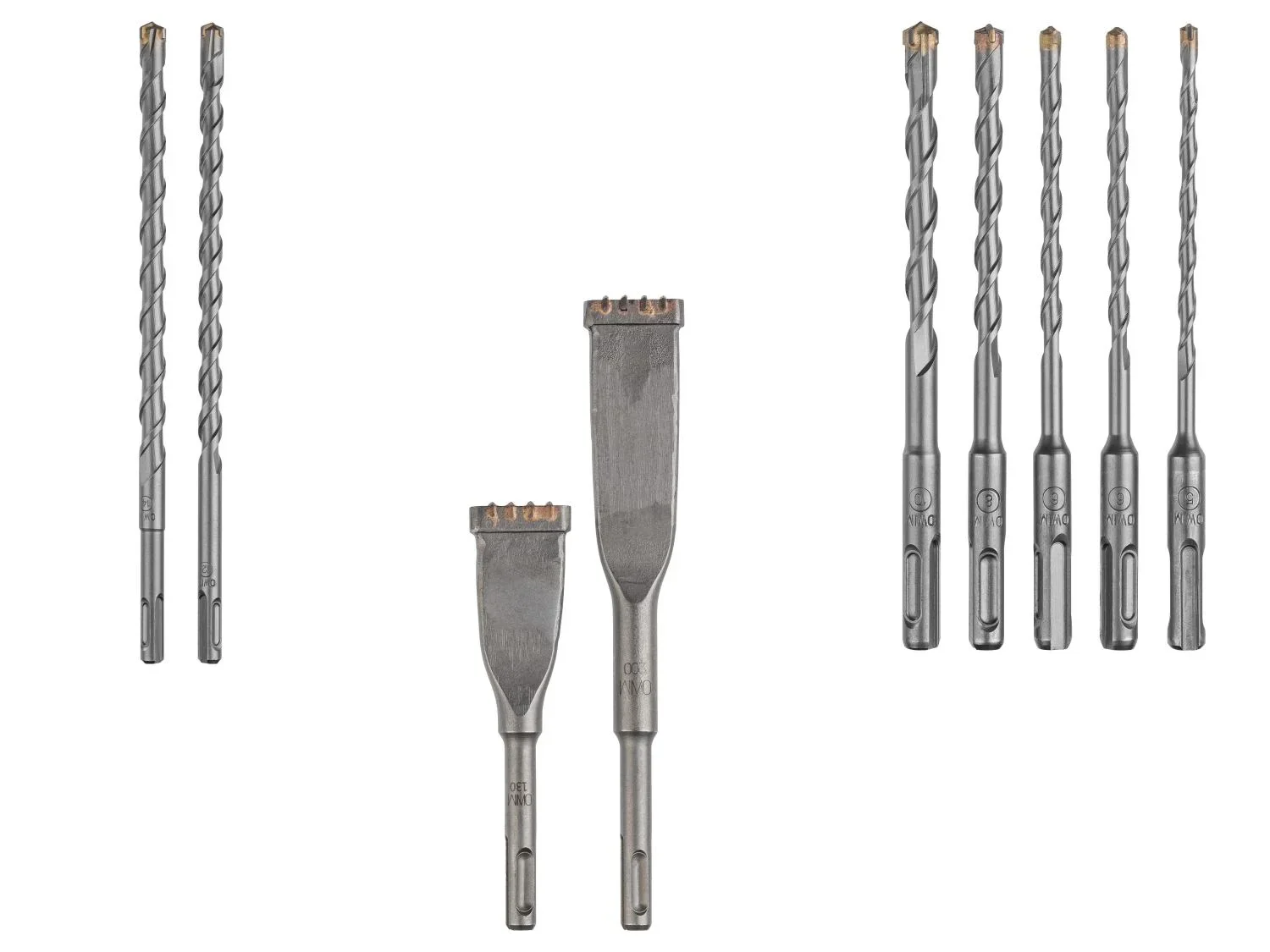 PARKSIDE PERFORMANCE Set de forets et burins SDS Plus en coffret
