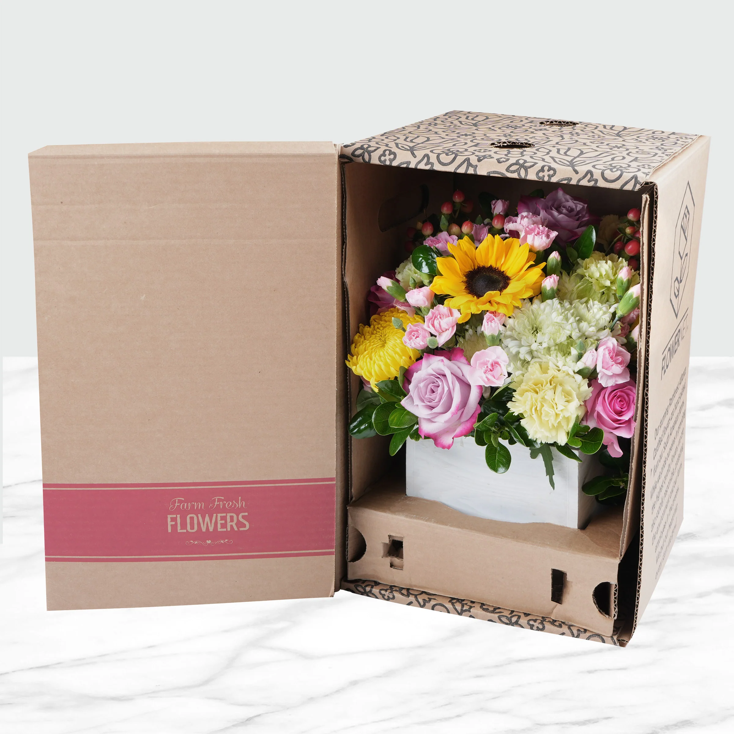Easter Enchanted Garden Fresh Cut Floral Arrangement, 35-stems