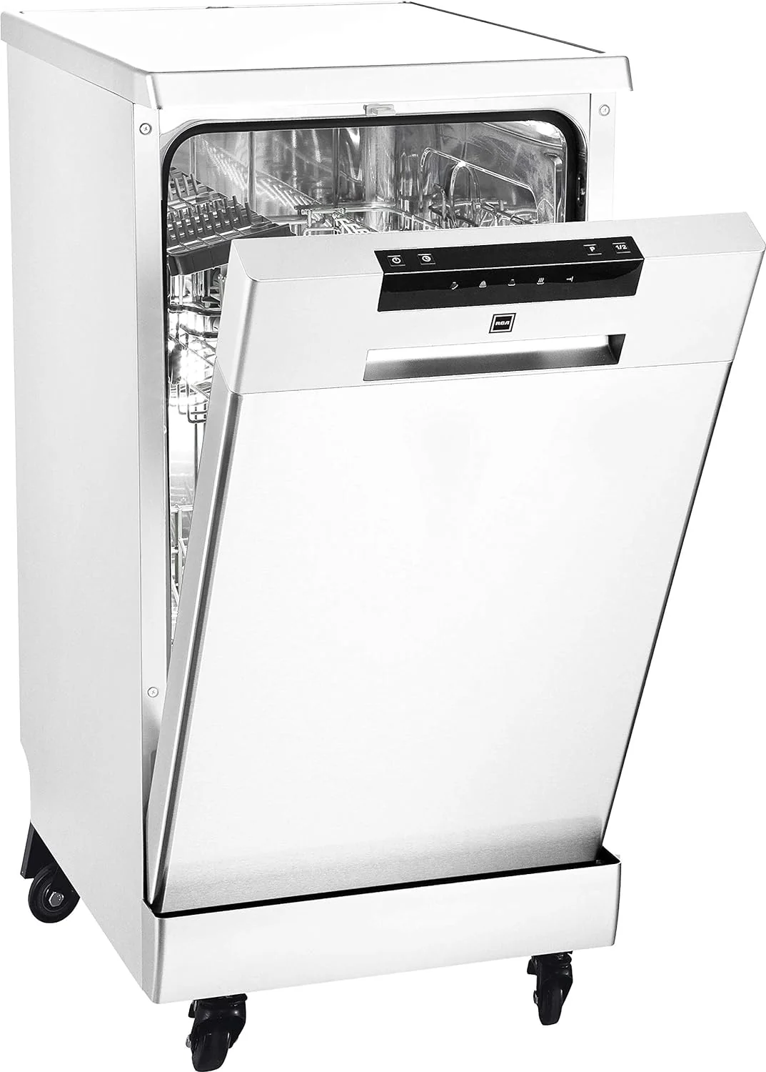 Lave-vaisselle portable, 45,7 cm de large, capacité 8 couverts, blanc