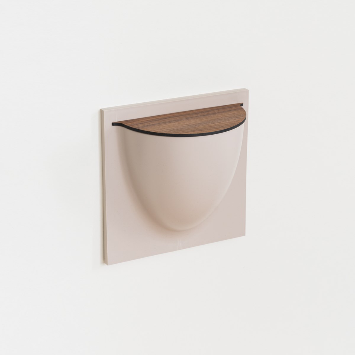 VertiPlants lokk t/veggpotte walnut