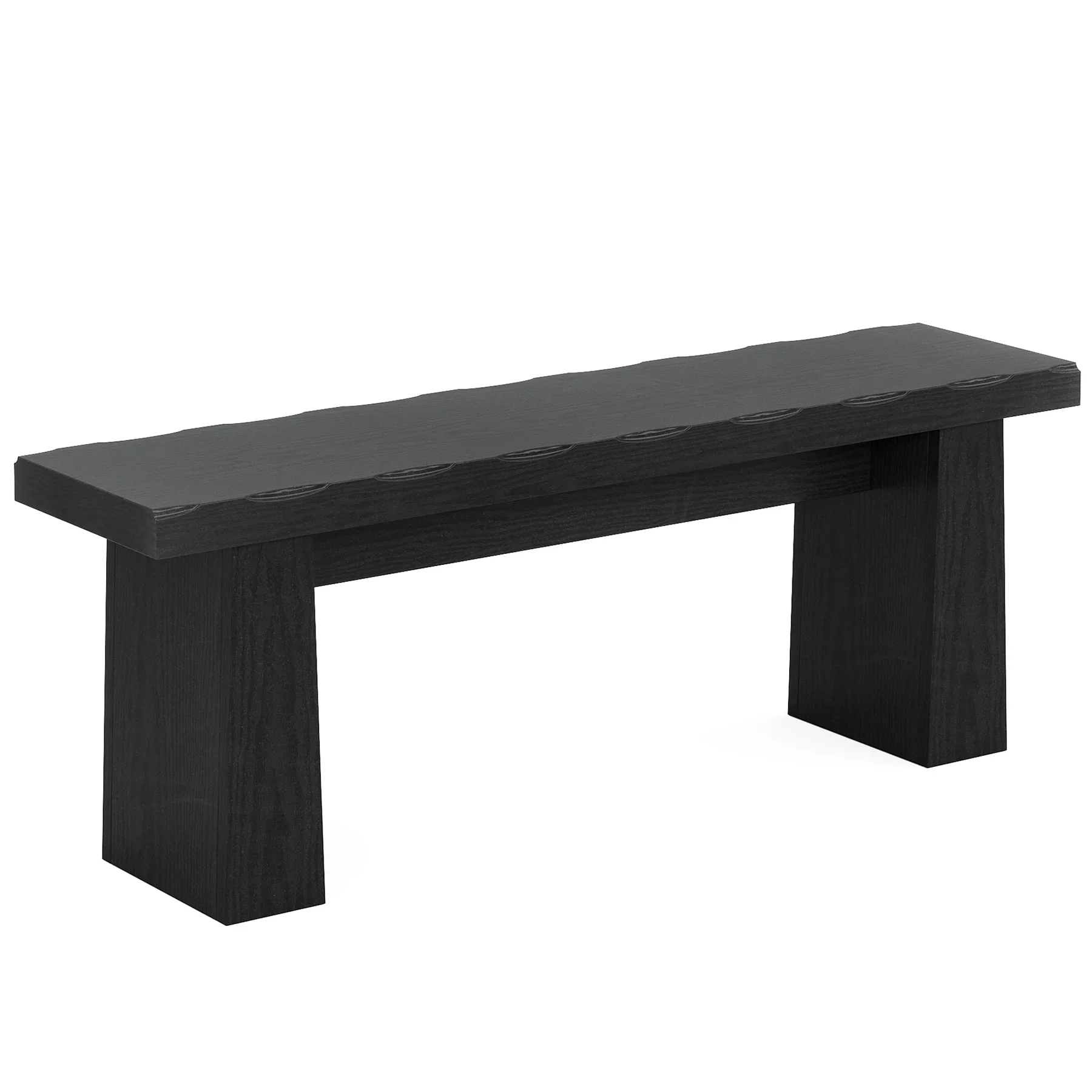 Fnova 48 Wooden Two - Person Backless Entryway Bench with Under - Bench Storage for Outdoor Garden, Living Room, Bedroom, Dining Room, Hallway
