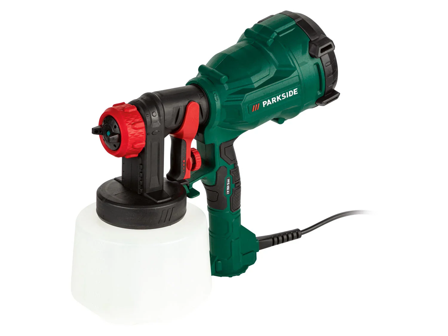 PARKSIDE Pistolet  peinture PFS 450 A1, 450 W, 1200 ml