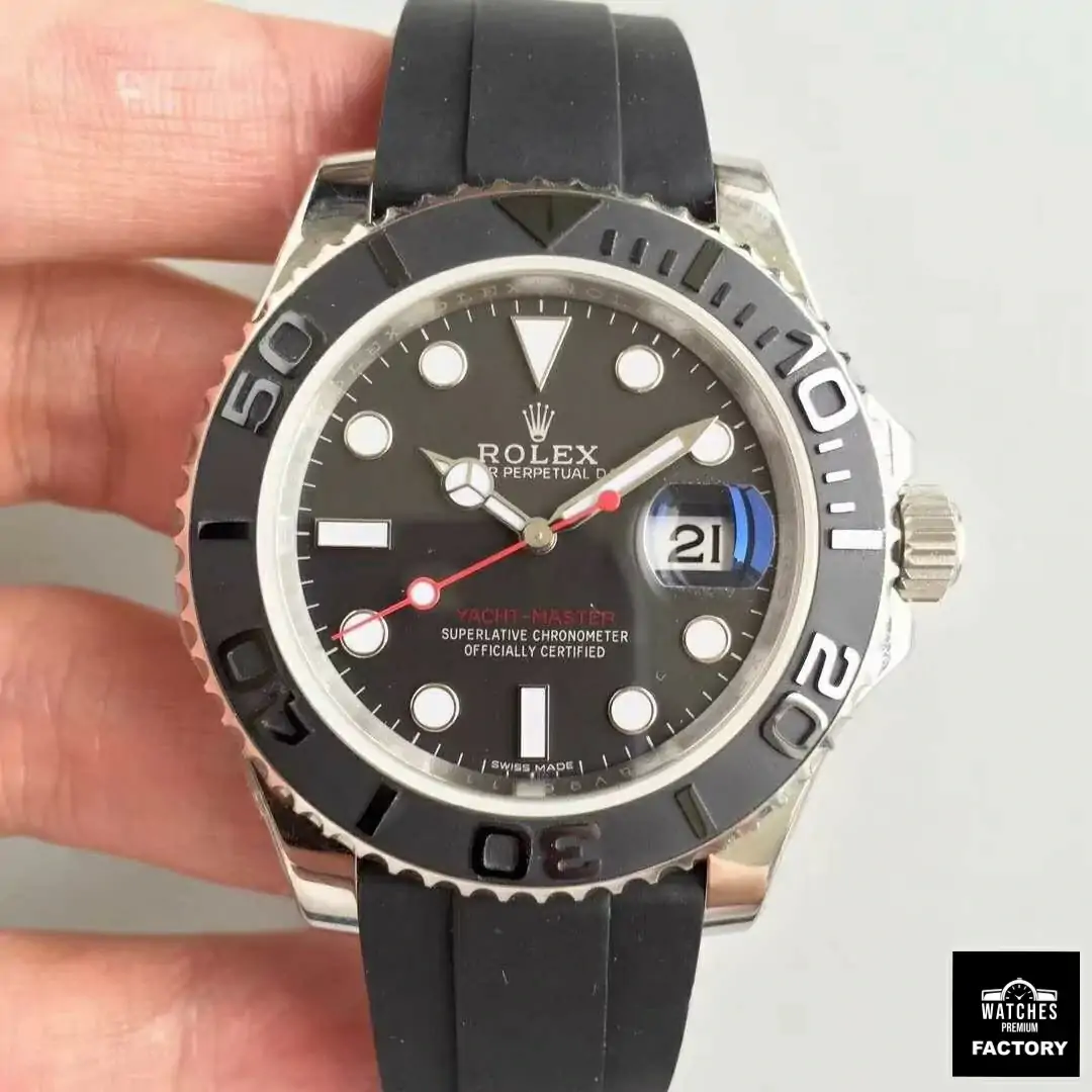 Rolex Yacht Master Custom 116655 40mm AR Factory Stainless Steel Case