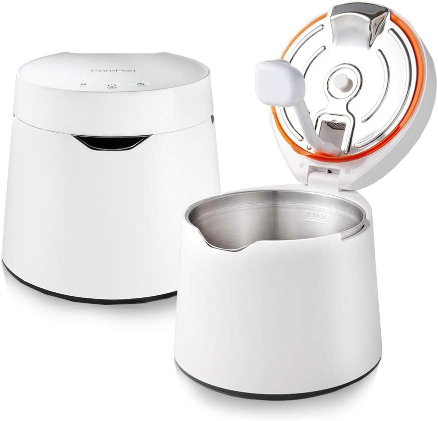 Humidificateur Carepod 31S en acier inoxydable, 4 L (1 gal), silencieux, sans filtre