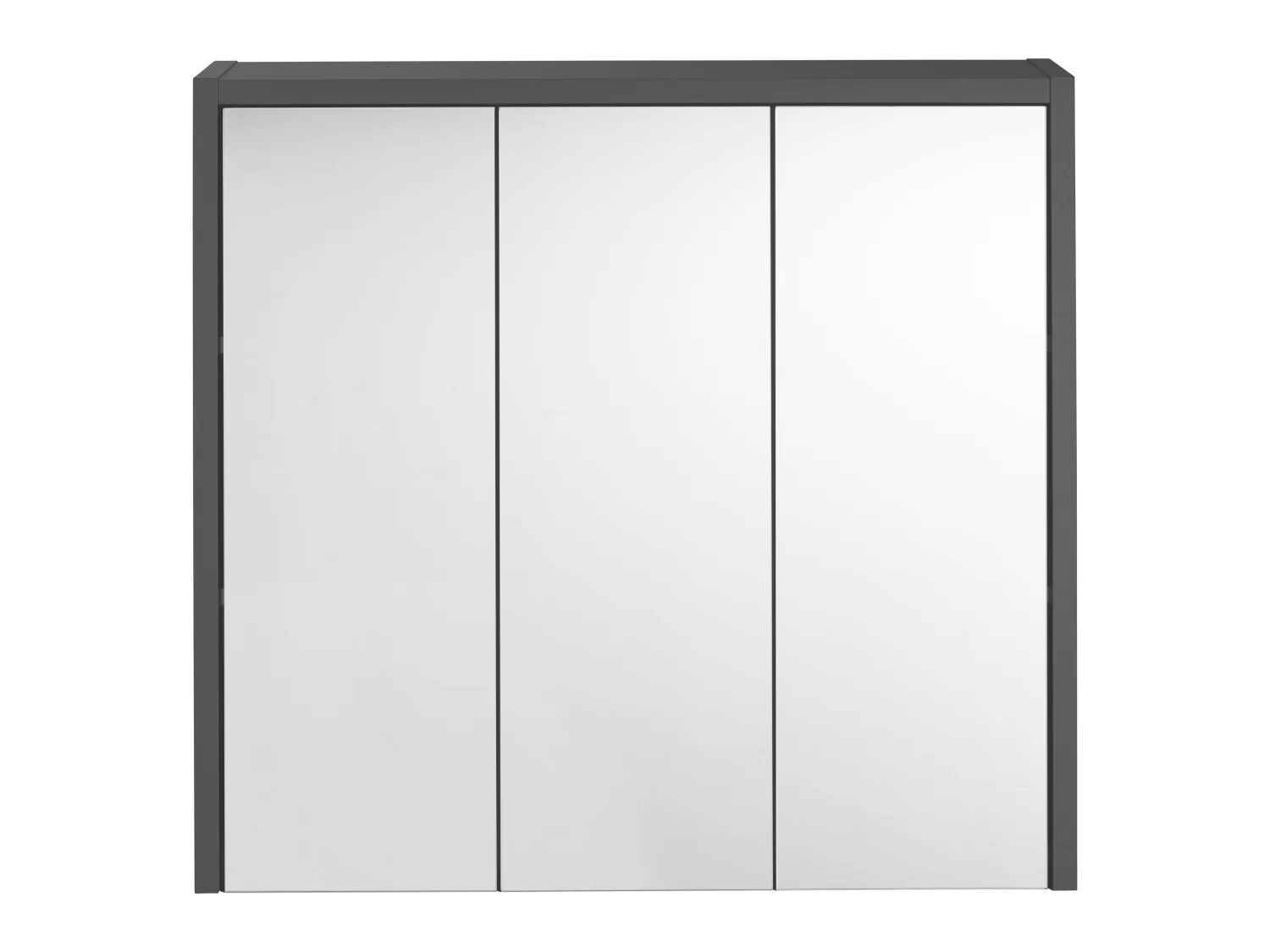 LIVARNO home Armoire de toilette OSLO, 65 x 60 x 17 cm, noir