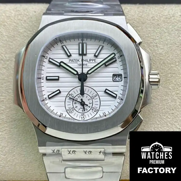 Patek Philippe Nautilus 5980 / 1A-019 3K Factory White Dial