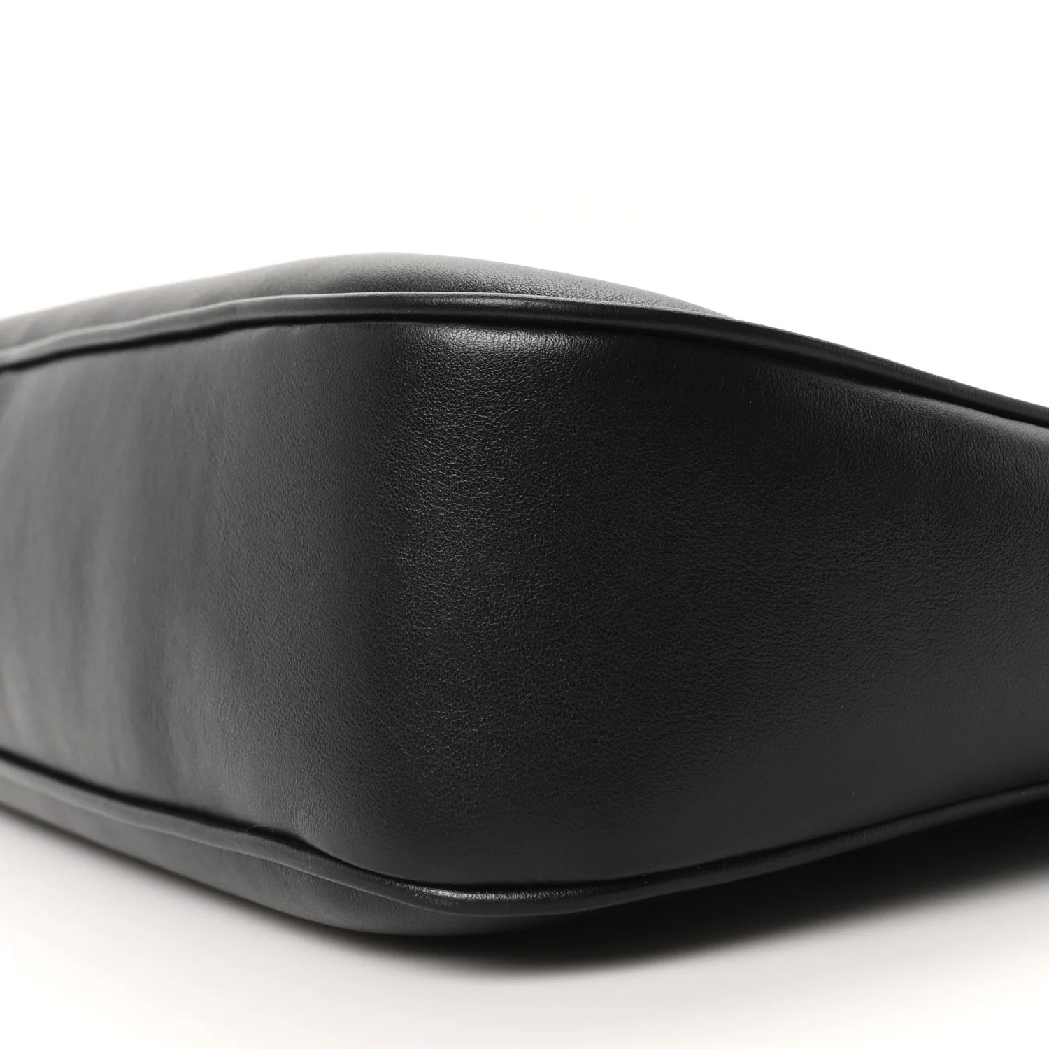 Smooth Calfskin Medium Camille 16 Soft Bag Black