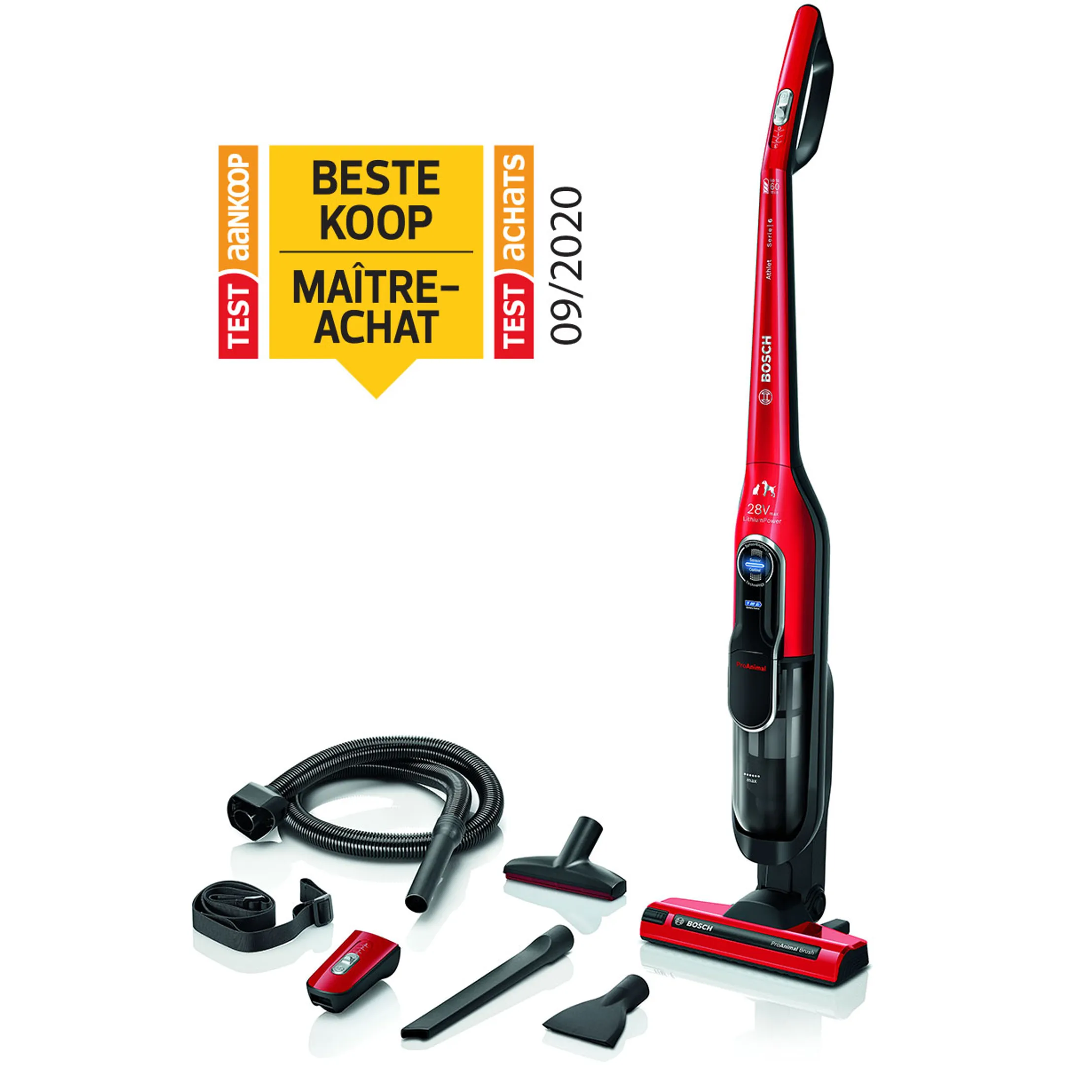 Bosch Steelstofzuiger BCH86PET2 Athlet ProAnimal