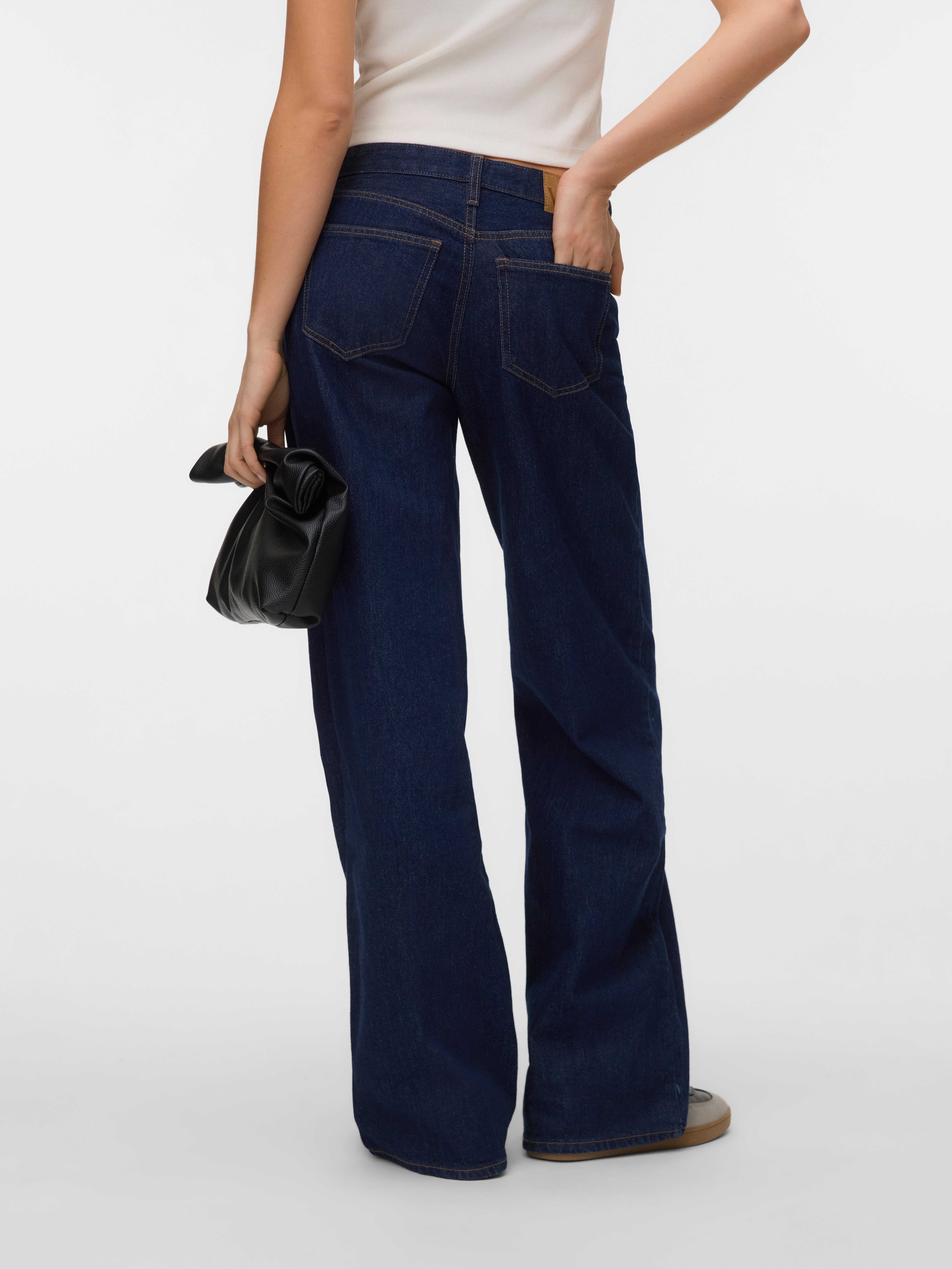 VERO MODA® VMFAYE Low rise Wide Leg Fit Jeans