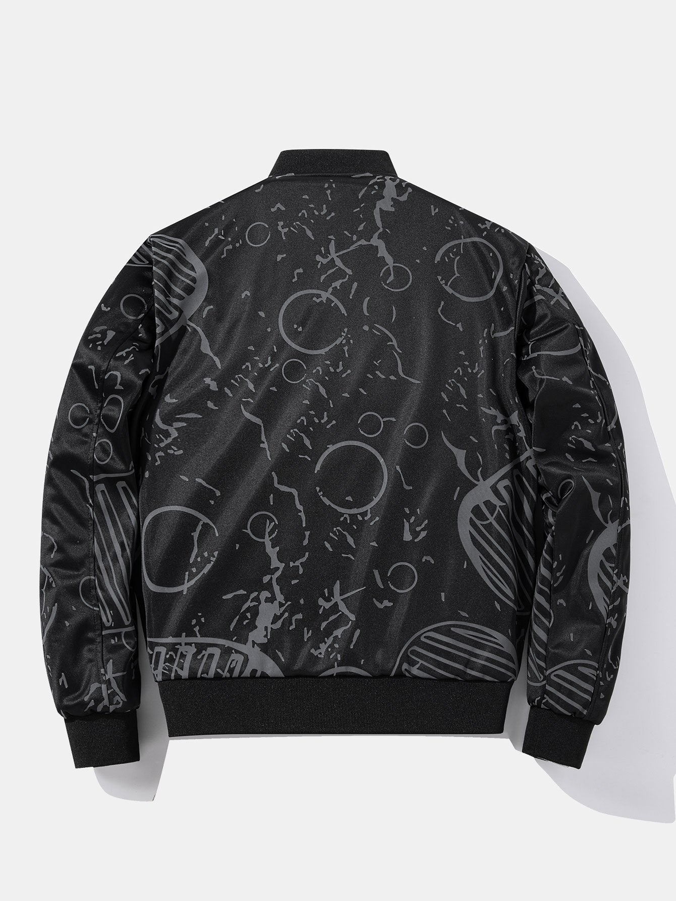 blouson aviateur réversible avec écusson brodé NASA