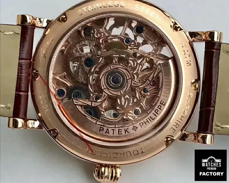 Patek Philippe Tourbillon Rose Gold Skeleton Dial