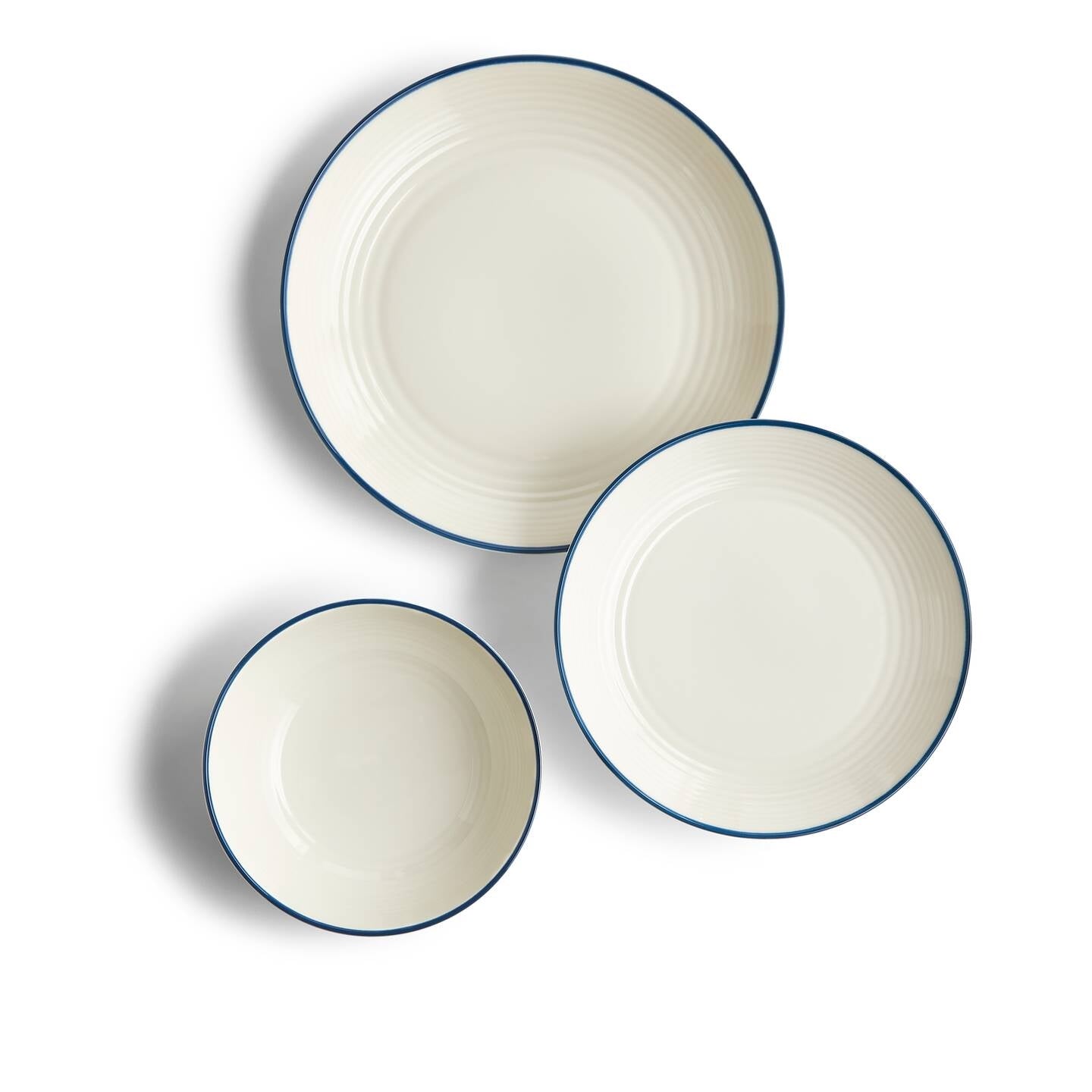 Gordon Ramsay Maze Denim Dinner Set, 12 piece