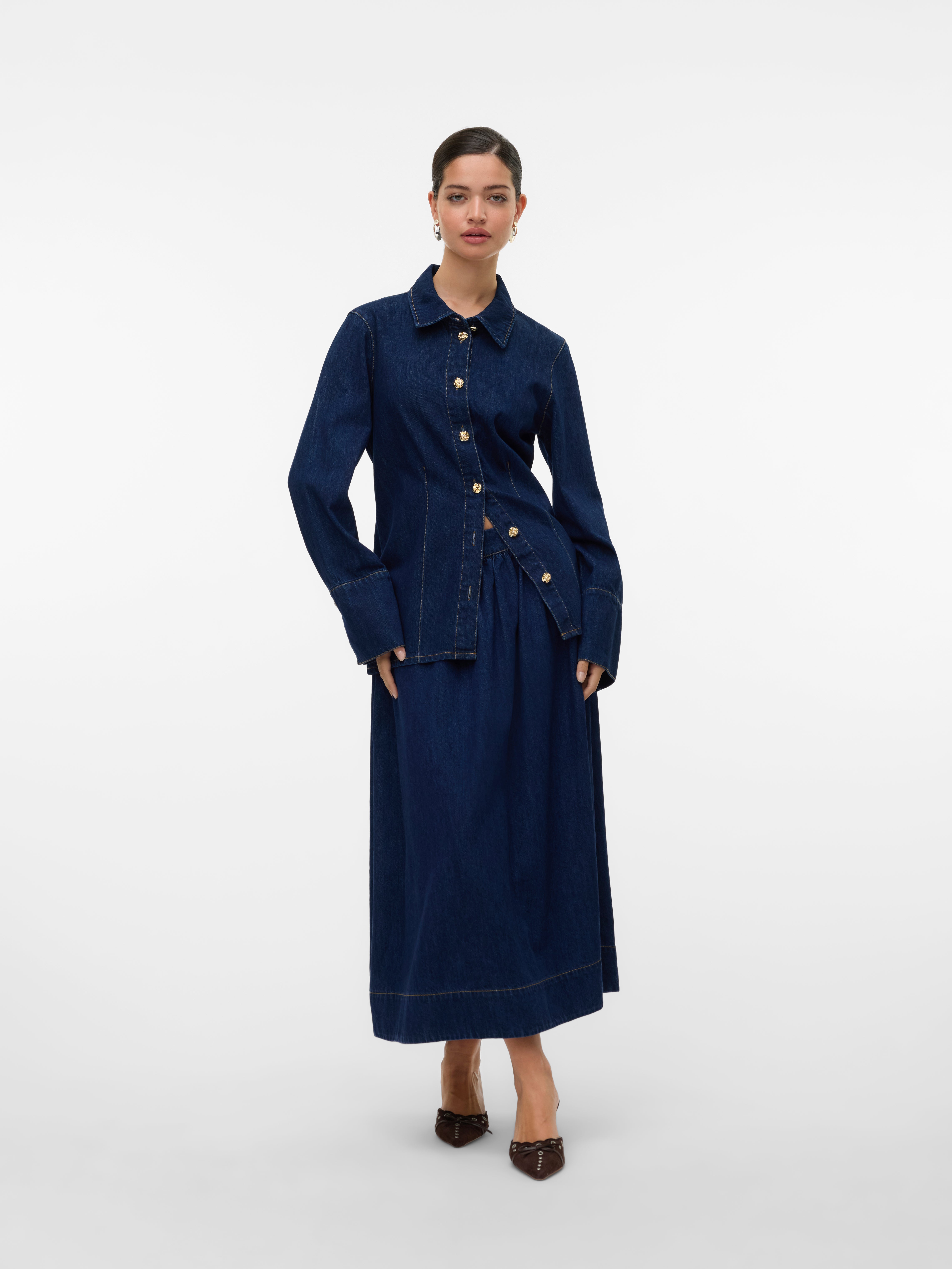 VERO MODA® VMMAIKEN High waist Midi skirt