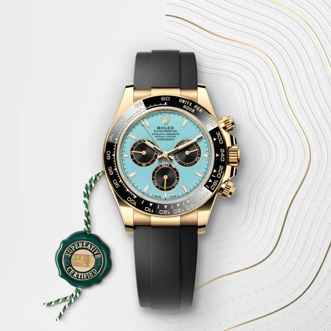 [Super Clone]Rolex Cosmograph Daytona Oyster, 40 mm, yellow gold Reference m126518ln-0014