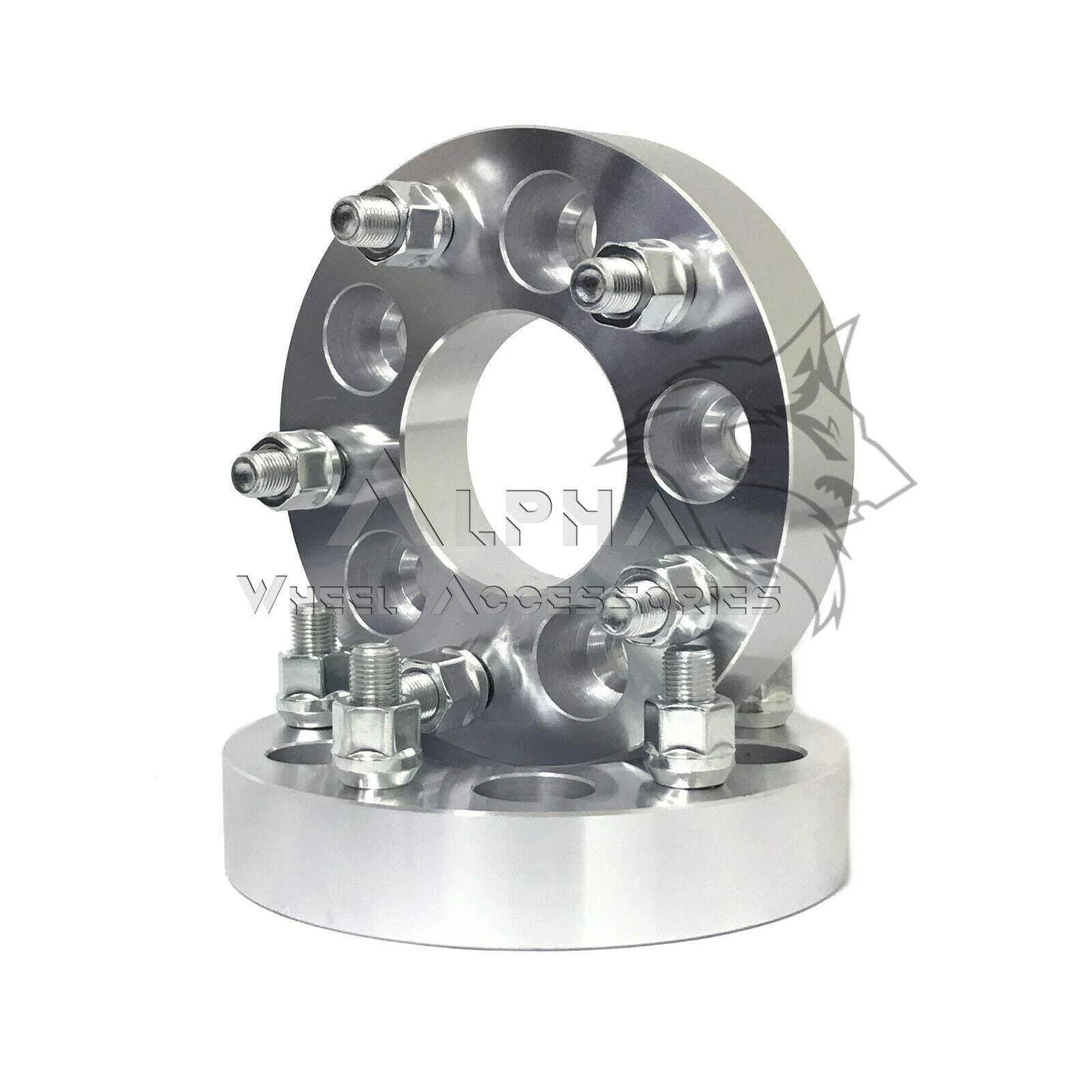 4Pc 5x115 To 5x114.3 (5x4.5) Wheel Adapters 1.25" For Buick Pontiac Chevy 12x1.5 - Image 3