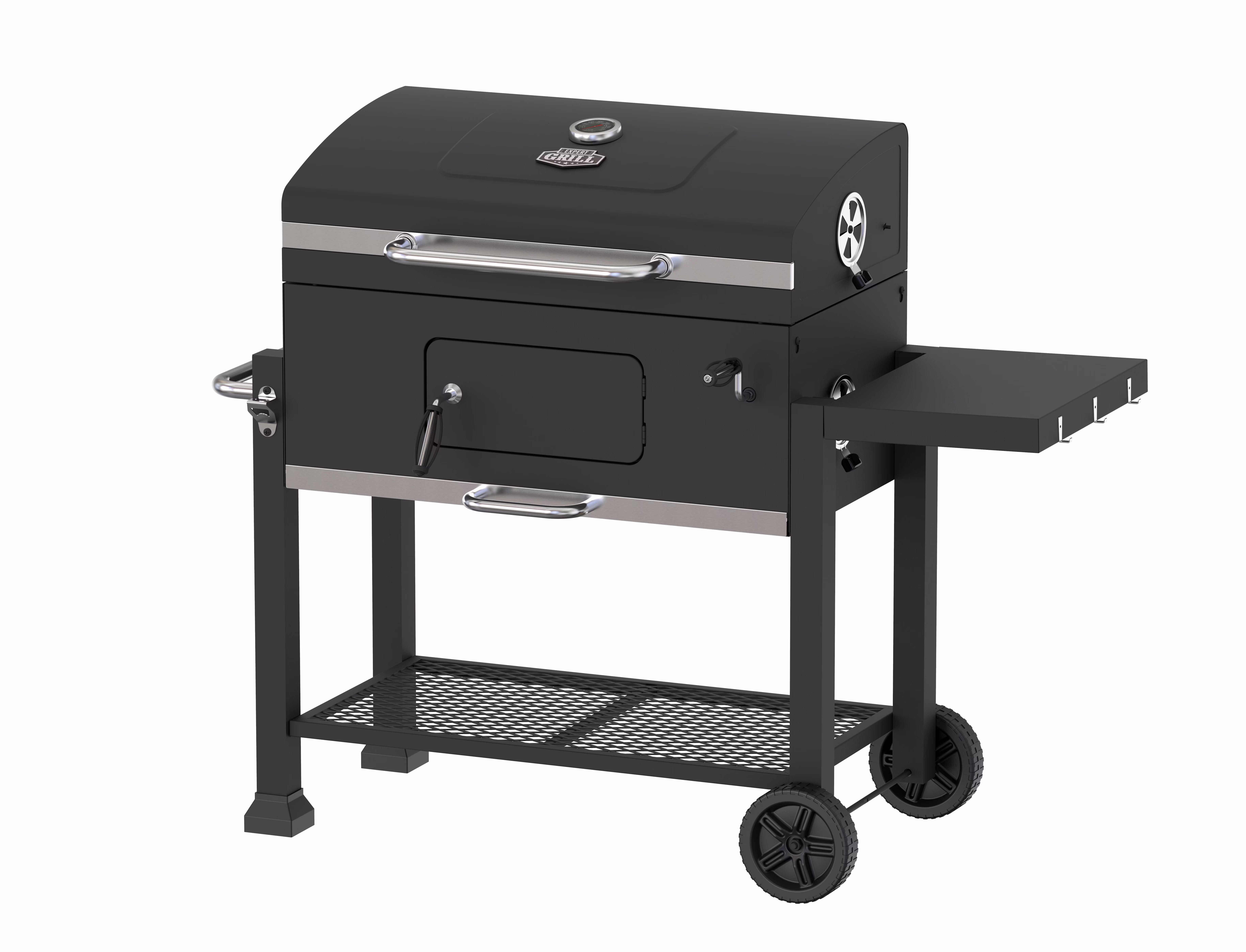 Heavy Duty 24-inch Charcoal Grill, Black(24 in) - Image 3