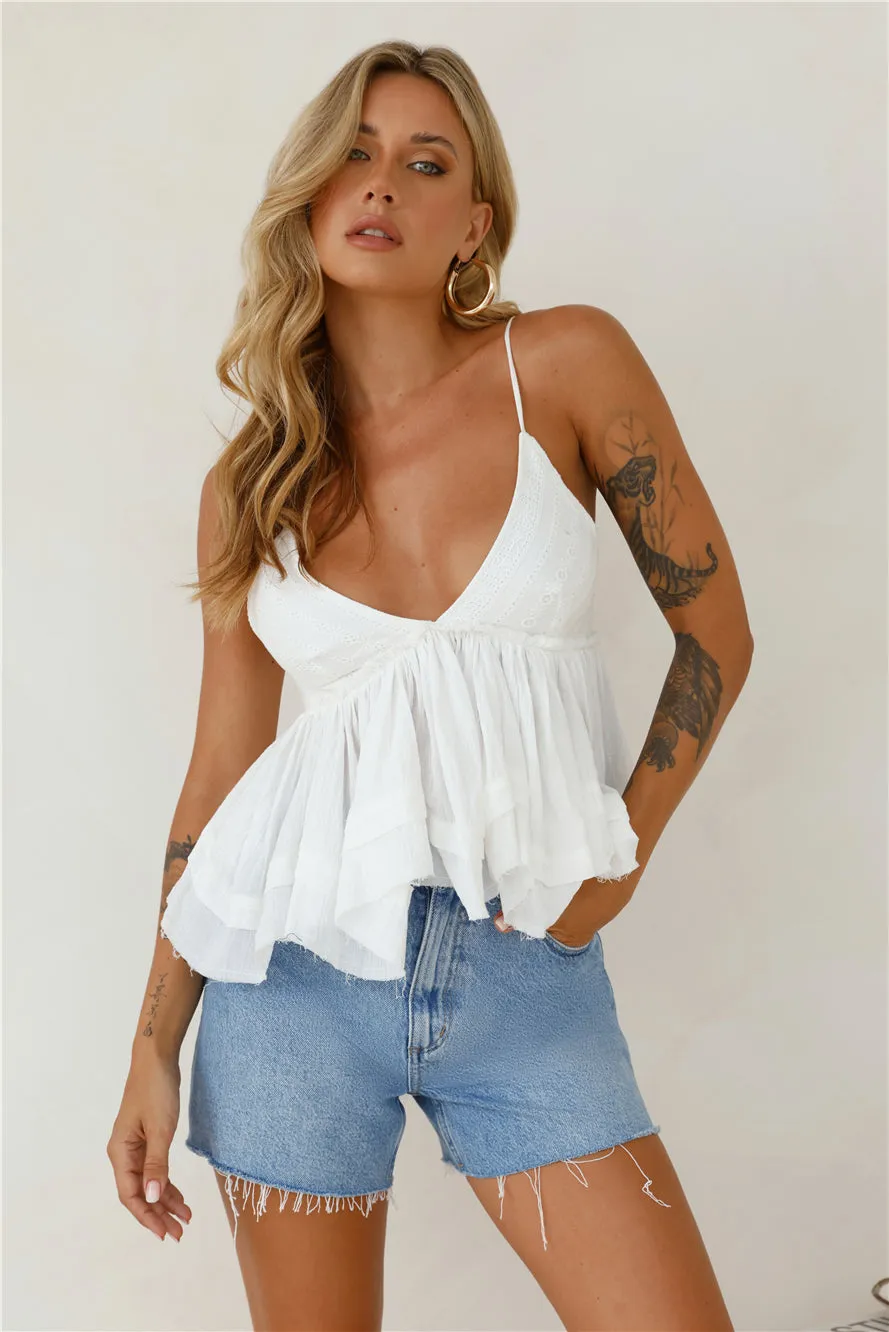 Soft Sand Islands Top White