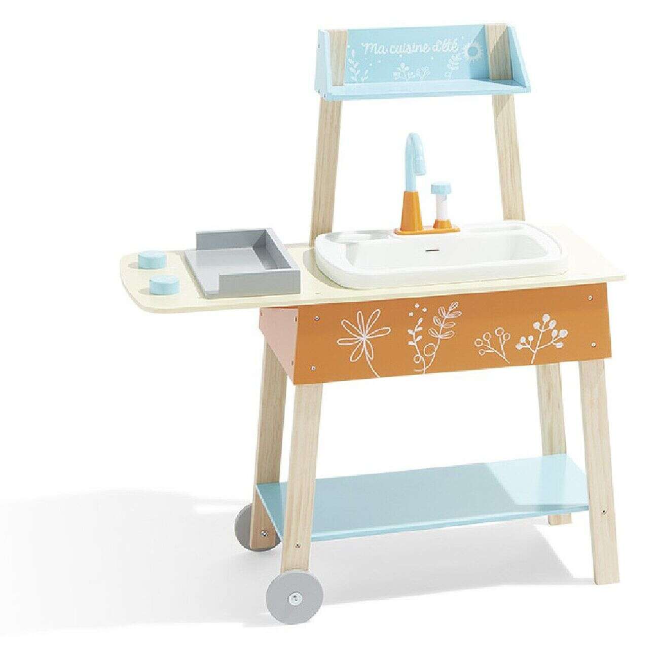 Cuisine d'été en bois jouet