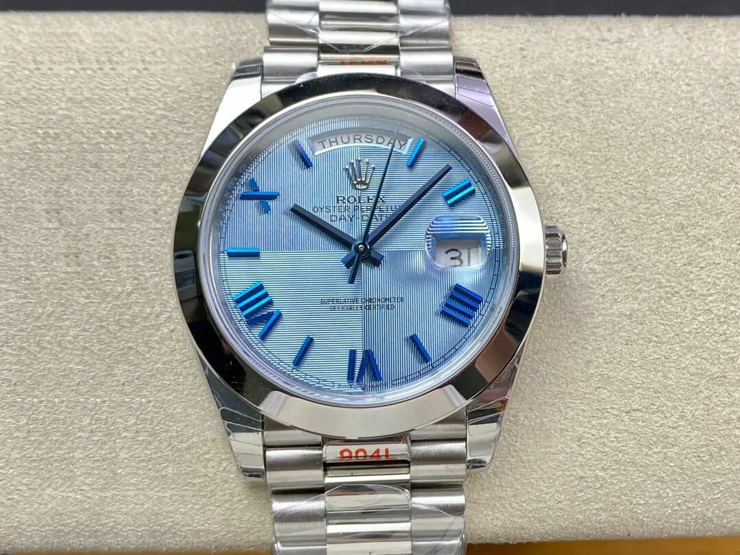 Rolex Day Date M228206-0001 EW Factory Stainless Steel Strap