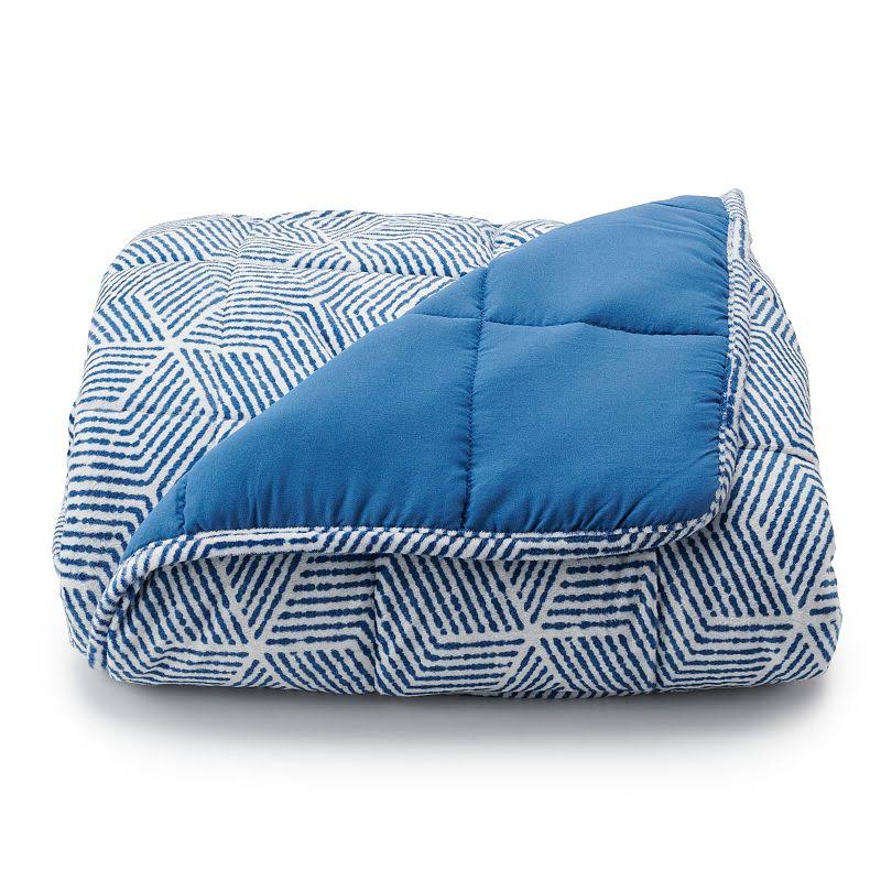 Aerolux Mink Reversible Microfiber Weighted Blanket - 1 Each