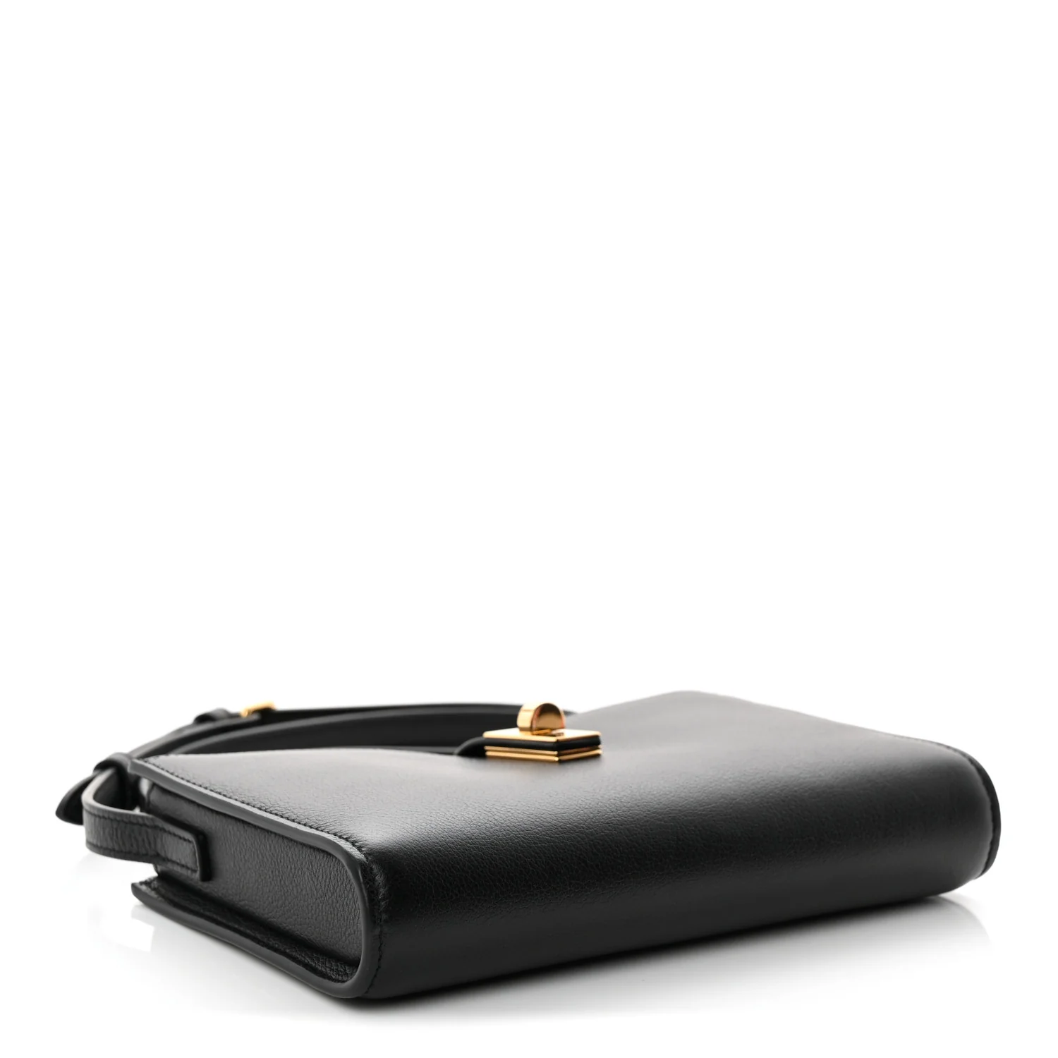 Grained Calfskin 16 Pochette Black
