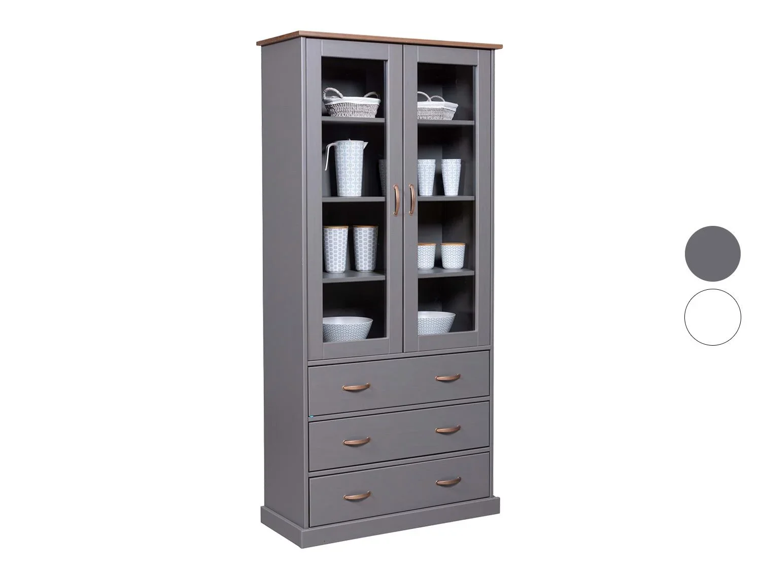 Inter Link Vitrine buffet Westerland , 90 x 38,40 x 190 cm