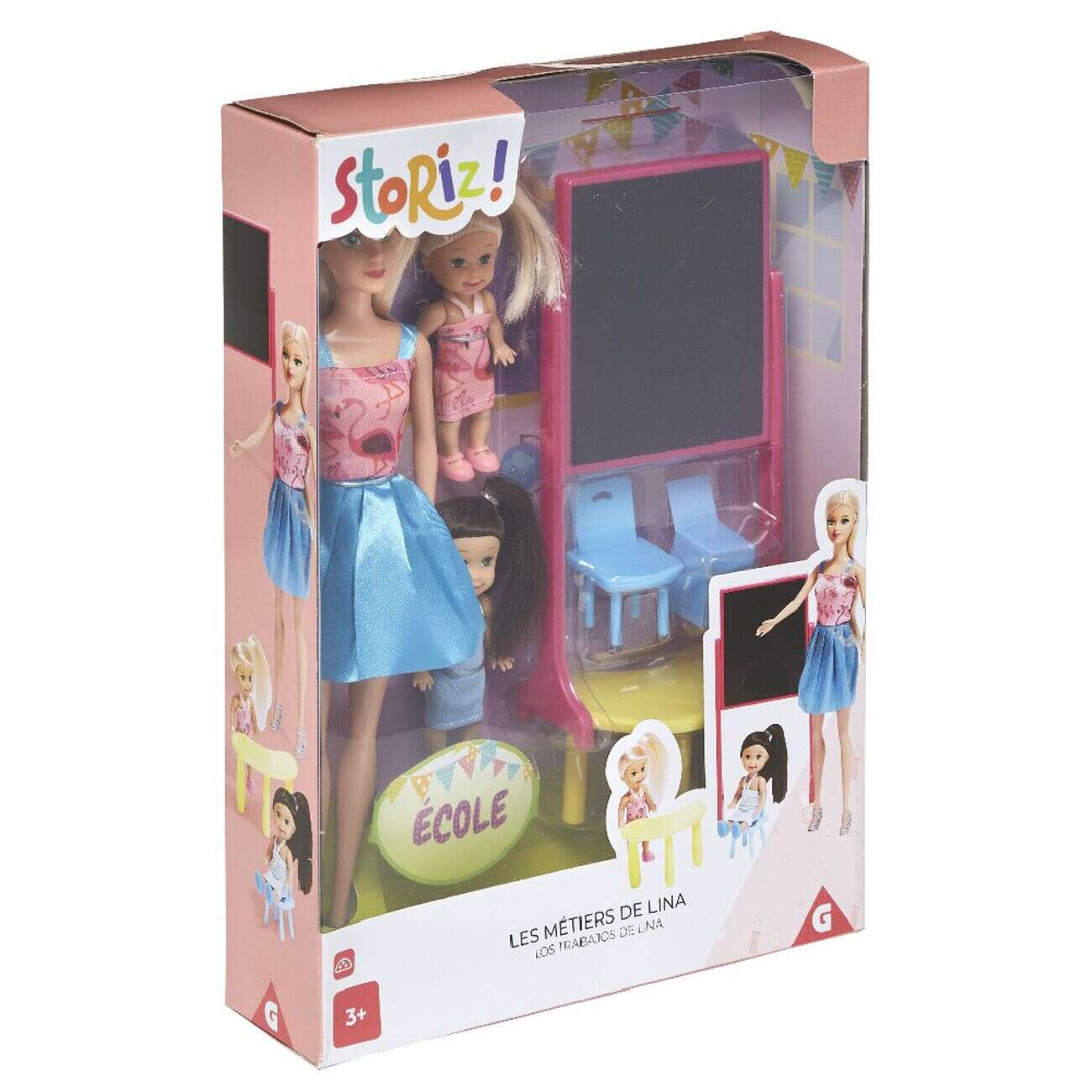 Poupée mannequin + accessoires 2 modèles