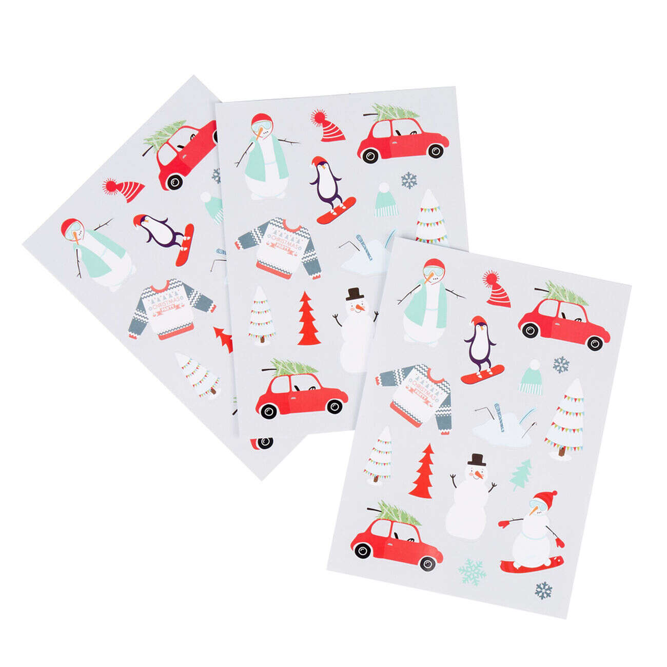 Set de table avec jeux en piste Noël x10