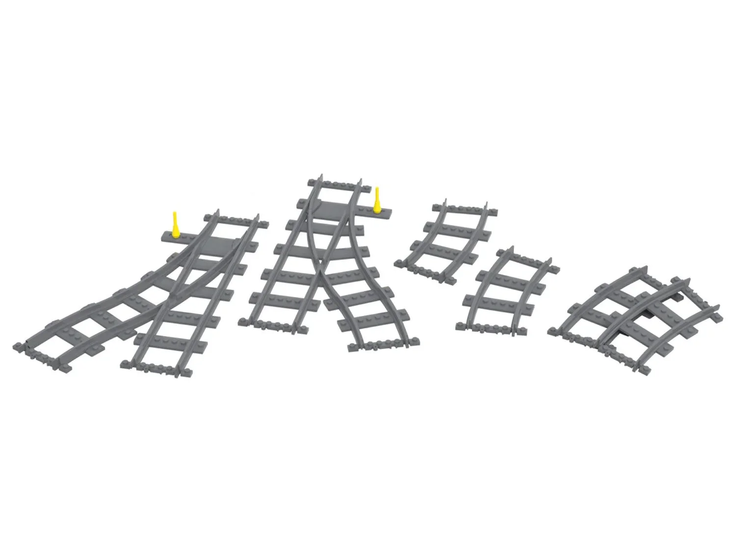 Playtive Clippys Set de rails ou d'aiguillages