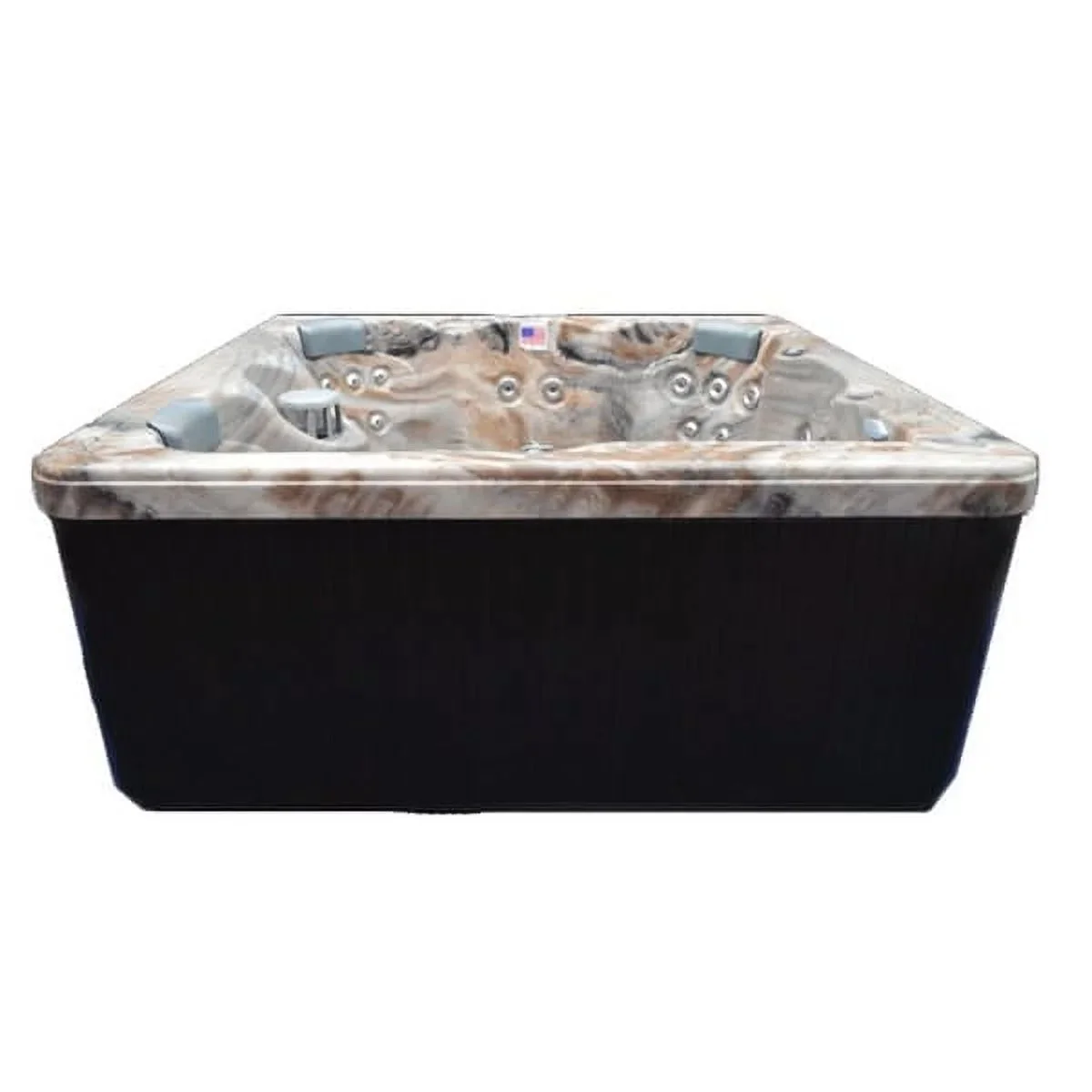 Home & Garden HG51 5-Person Hot Tub with 51 Therapy Jets and Digital Controls �C Ideal for Backyard Relaxation and Hydrotherapy