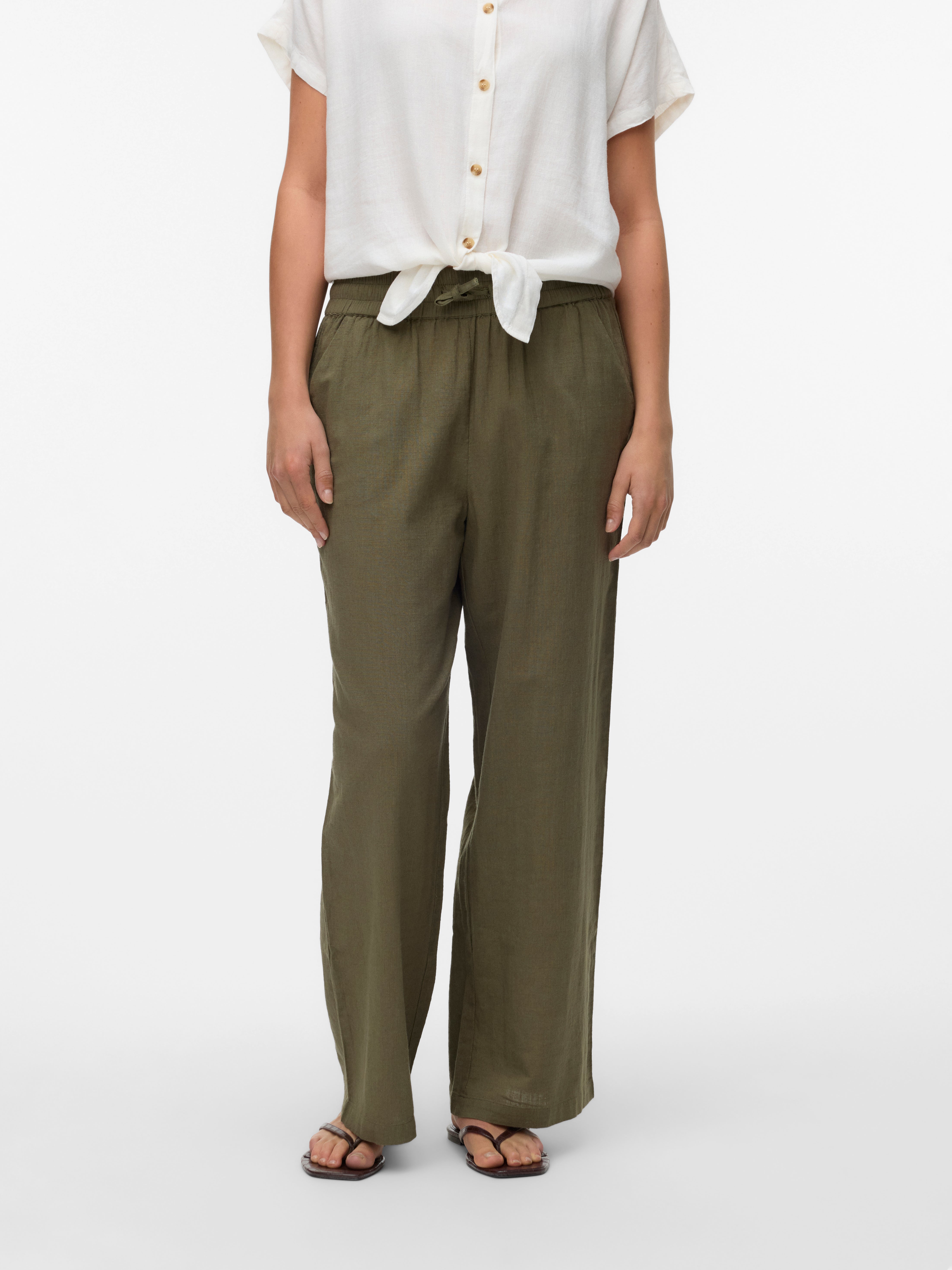 VERO MODA® VMCAIA Mid waist Trousers