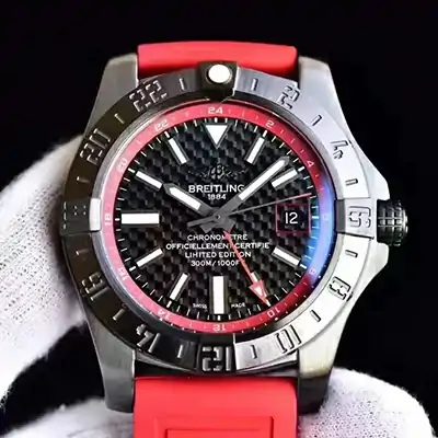 Breitling Avenger II GMT A3239011 / BC35 / 433X / A20BA.1 GF Factory Black Dial