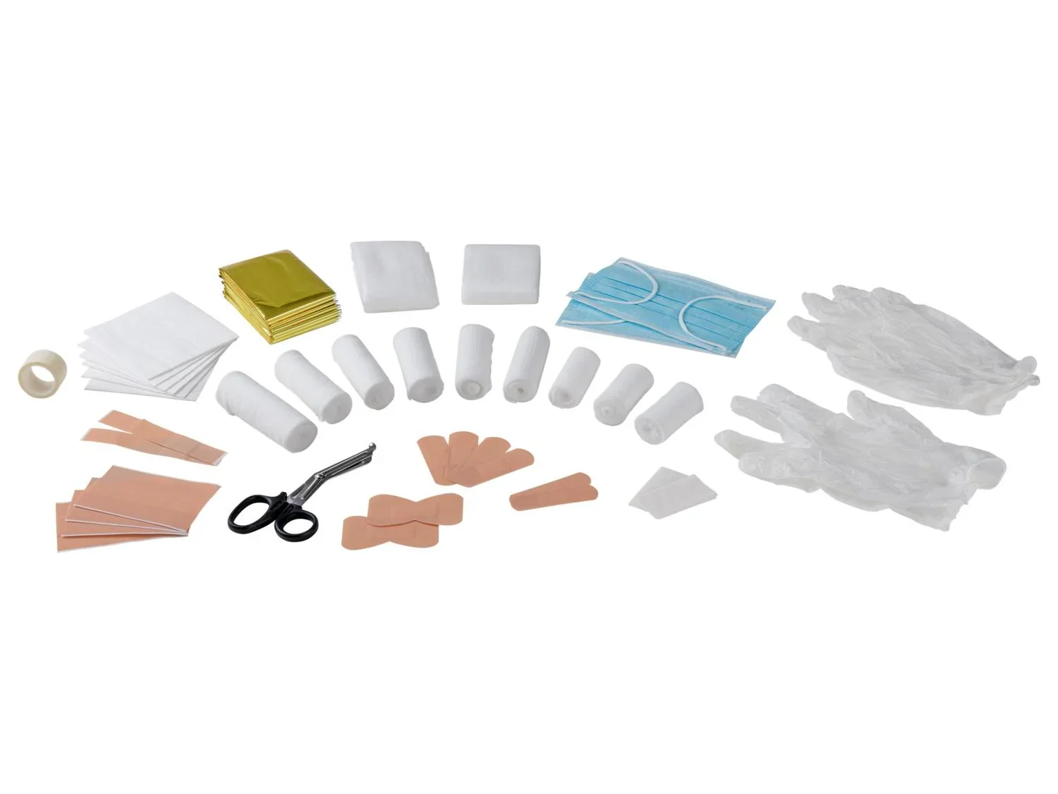 sensiplast Trousse de premiers secours, 44 pices