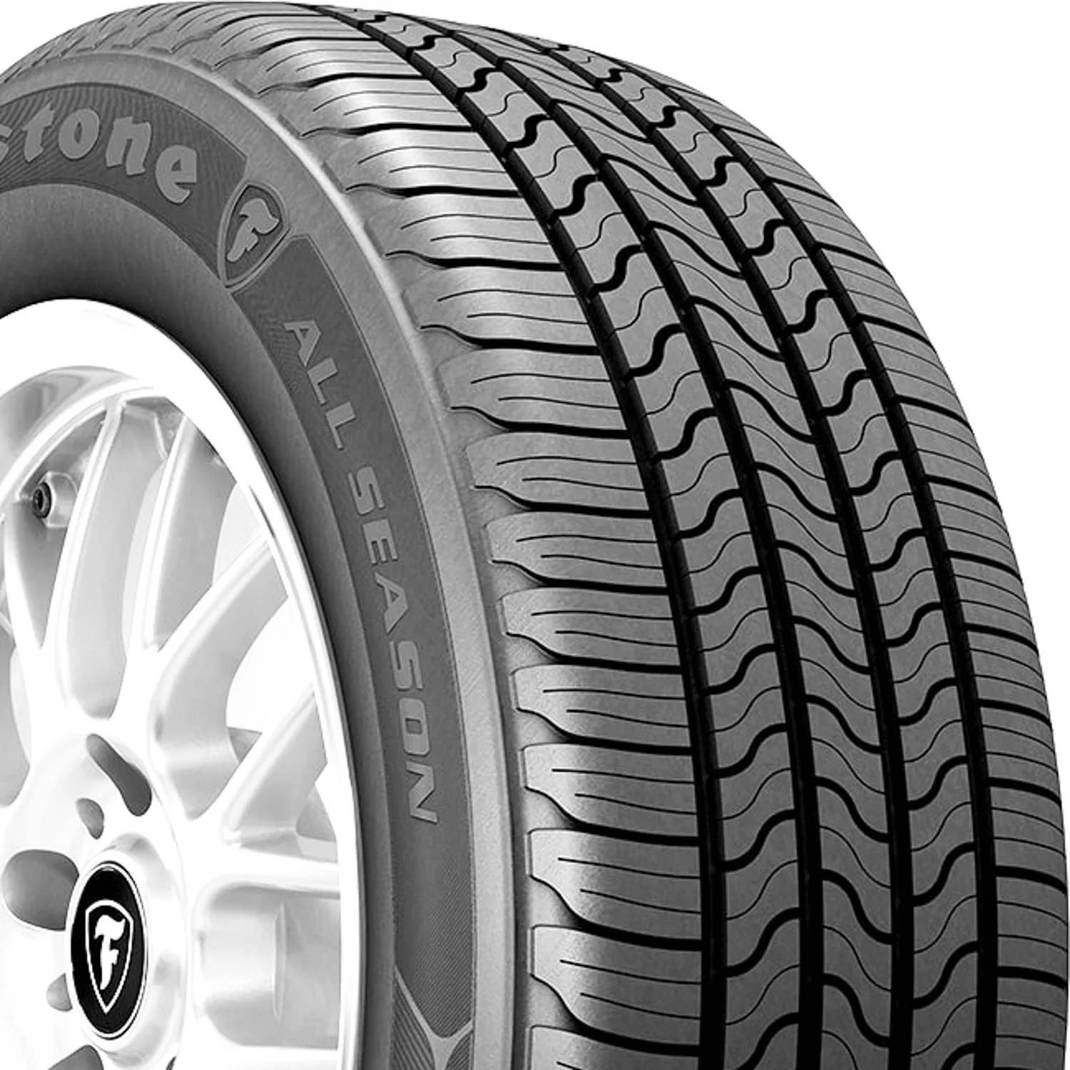 Set of 4 (FOUR) Firestone All-Season 205/65R15 94T AS All-Season A/S Tires