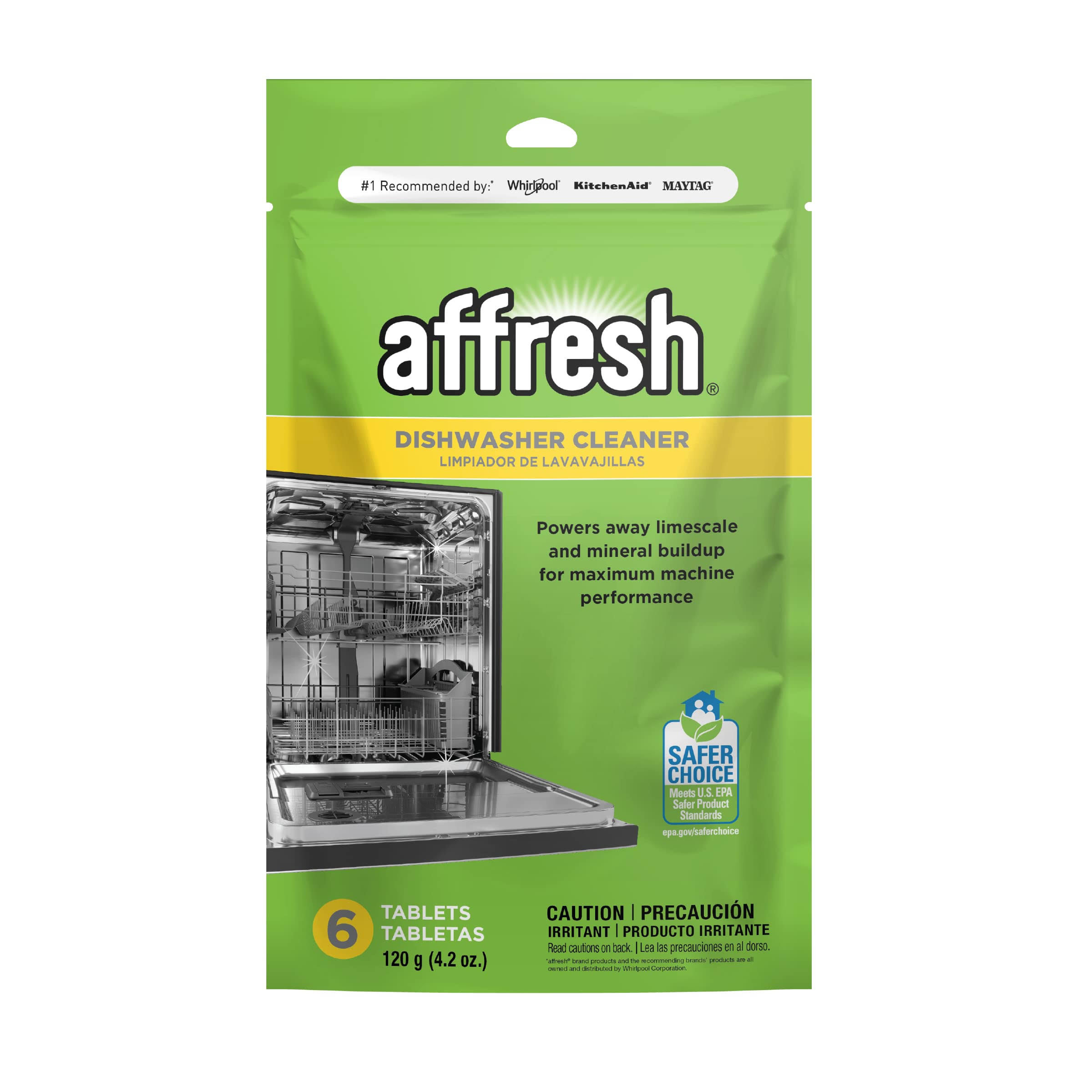 Affresh Dishwasher Cleaner, Tablets - 6 count