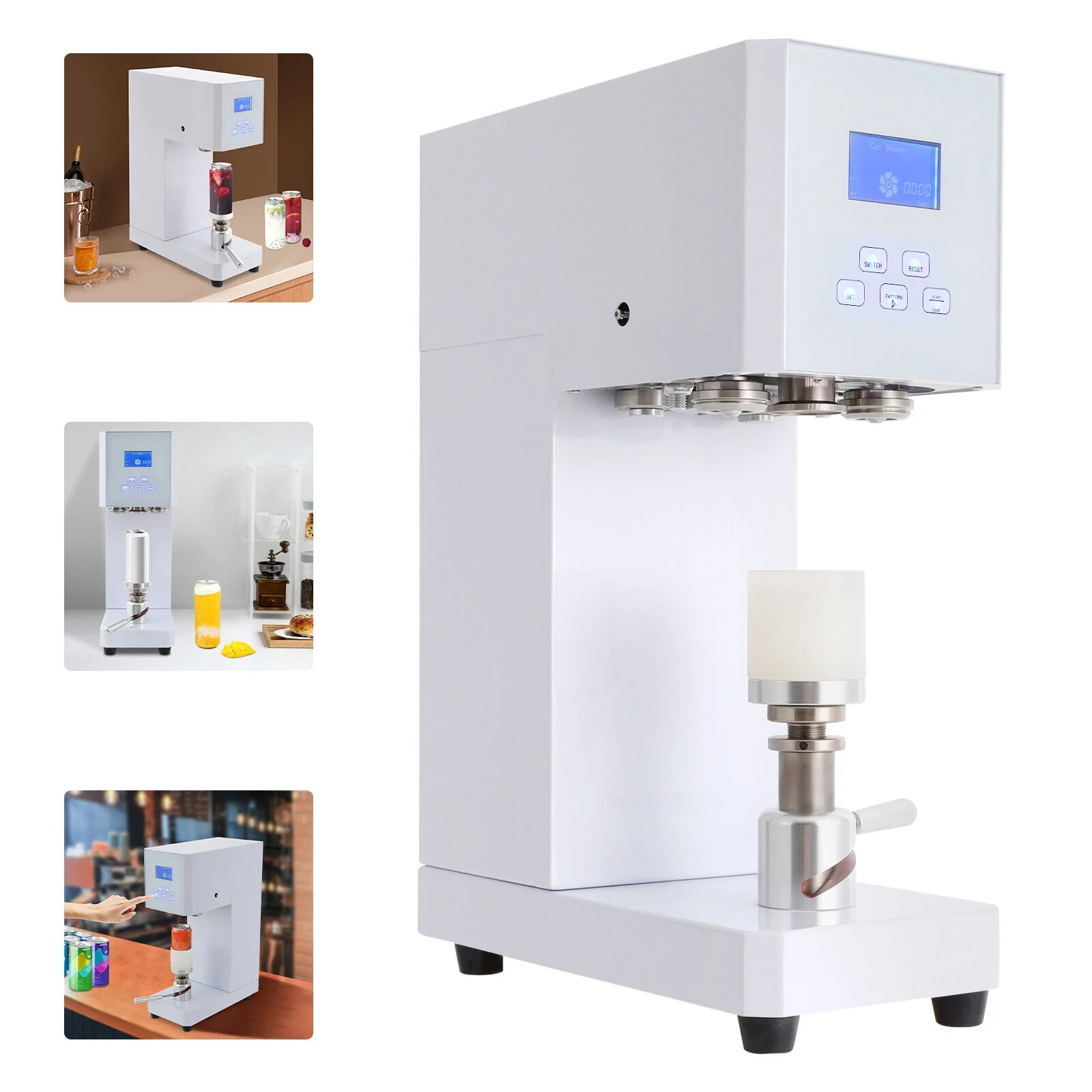 370W Automatic Can Sealing Machine Electric Cup Sealer Machine with Counter 110V - Image 3