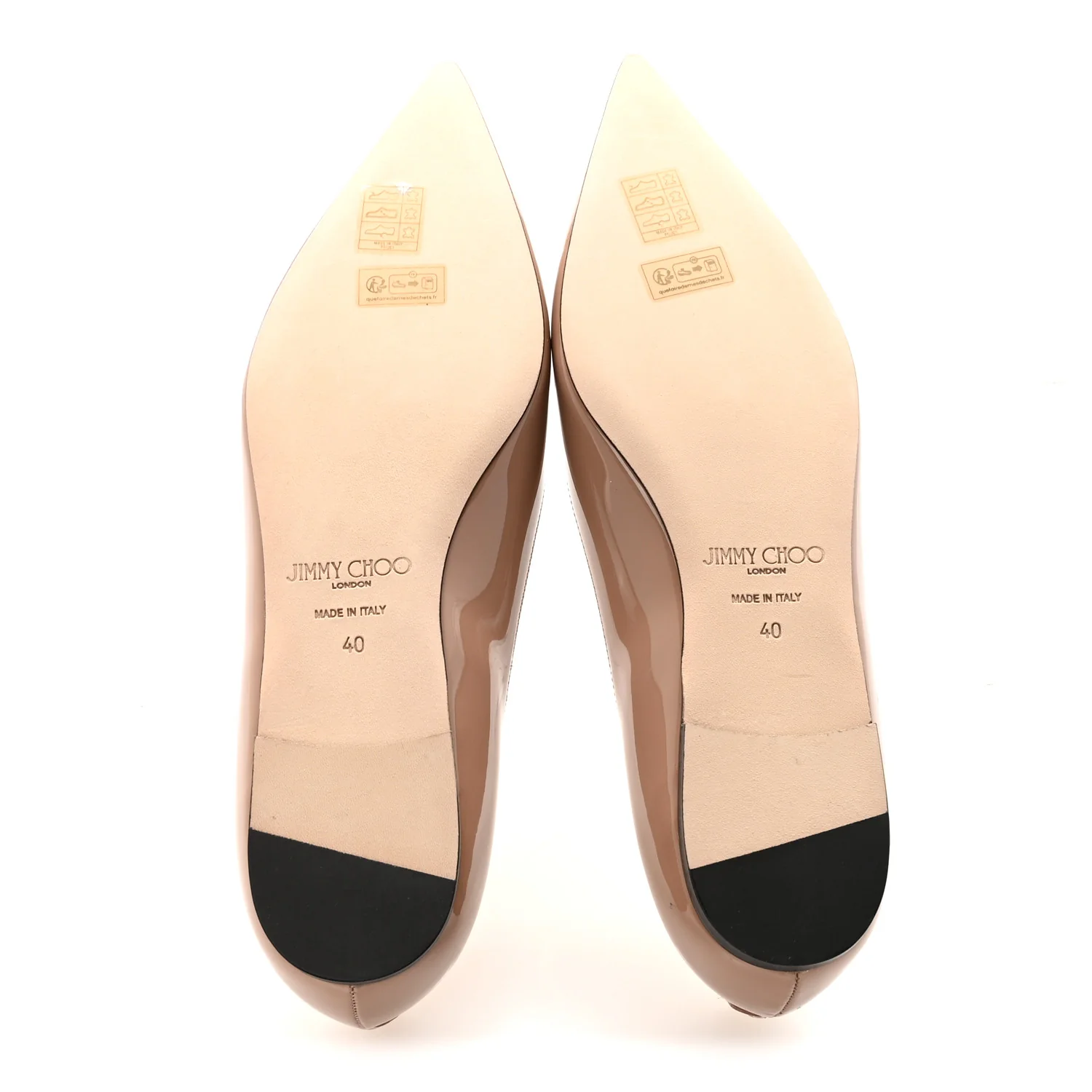 Patent Love Flats 40 Ballet Pink
