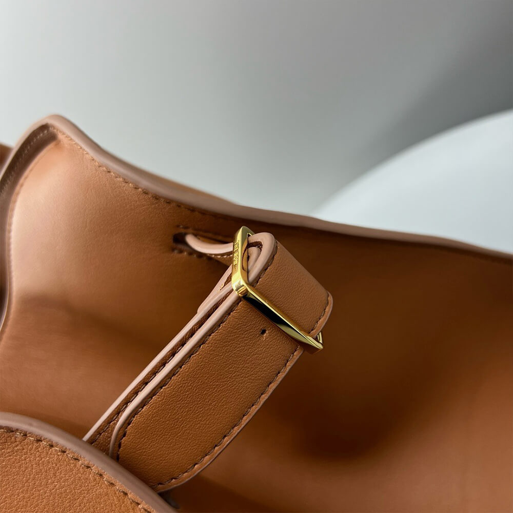 THE ROW  Soft Margaux 15 leather bag(High-end Grade)