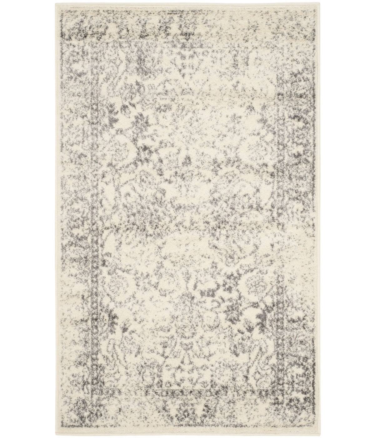 Safavieh Adirondack Wyatt Traditional Area Rug, Silver/Ivory