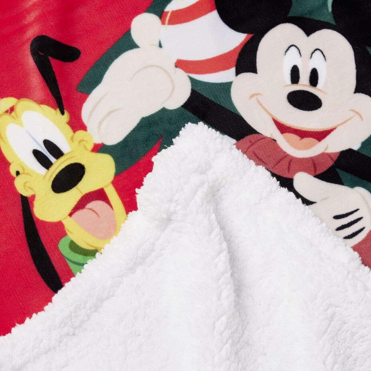 Plaid pilou Noël Disney Mickey 120x150cm