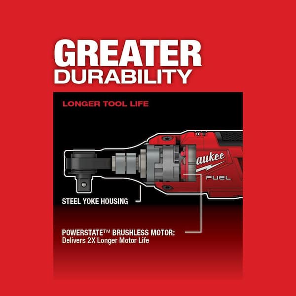 M12 FUEL 12V Li Ion Brushless Cordless High Speed 3/8 in Ratchet and M12 FUEL High Speed 1/4 in Ratchet Combo Kit Image 5