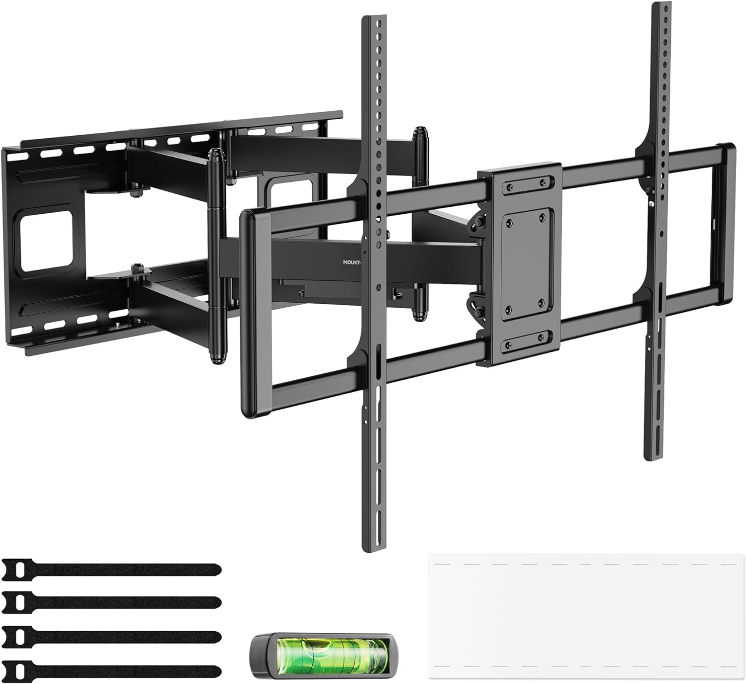 Mount-It! Heavy Duty XXL Full Motion TV Wall Mount for Extra Large TVs  max VESA 900x600  Holds up to 264lb  Swivel Tilt Extension Adjustable TV Mount for 60