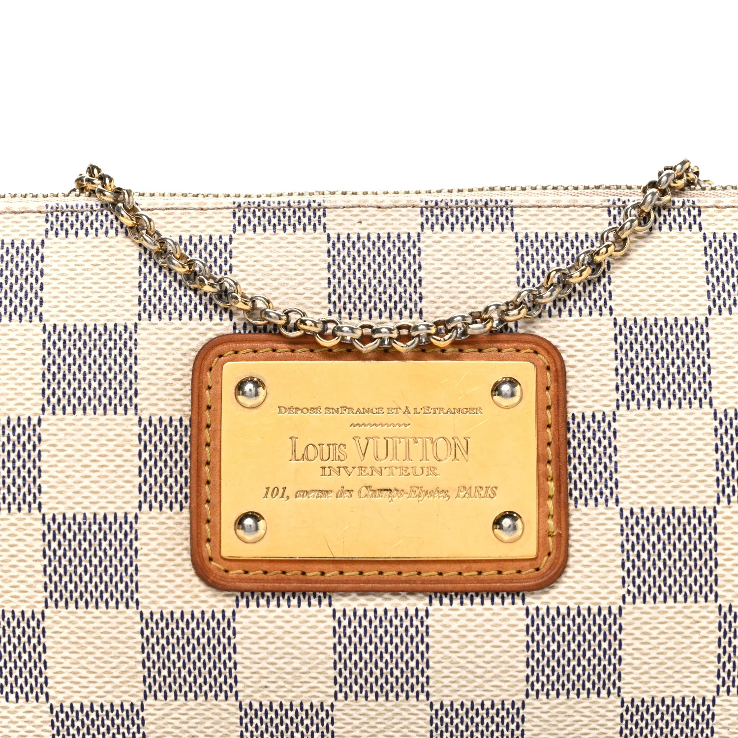 Damier Azur Eva Clutch
