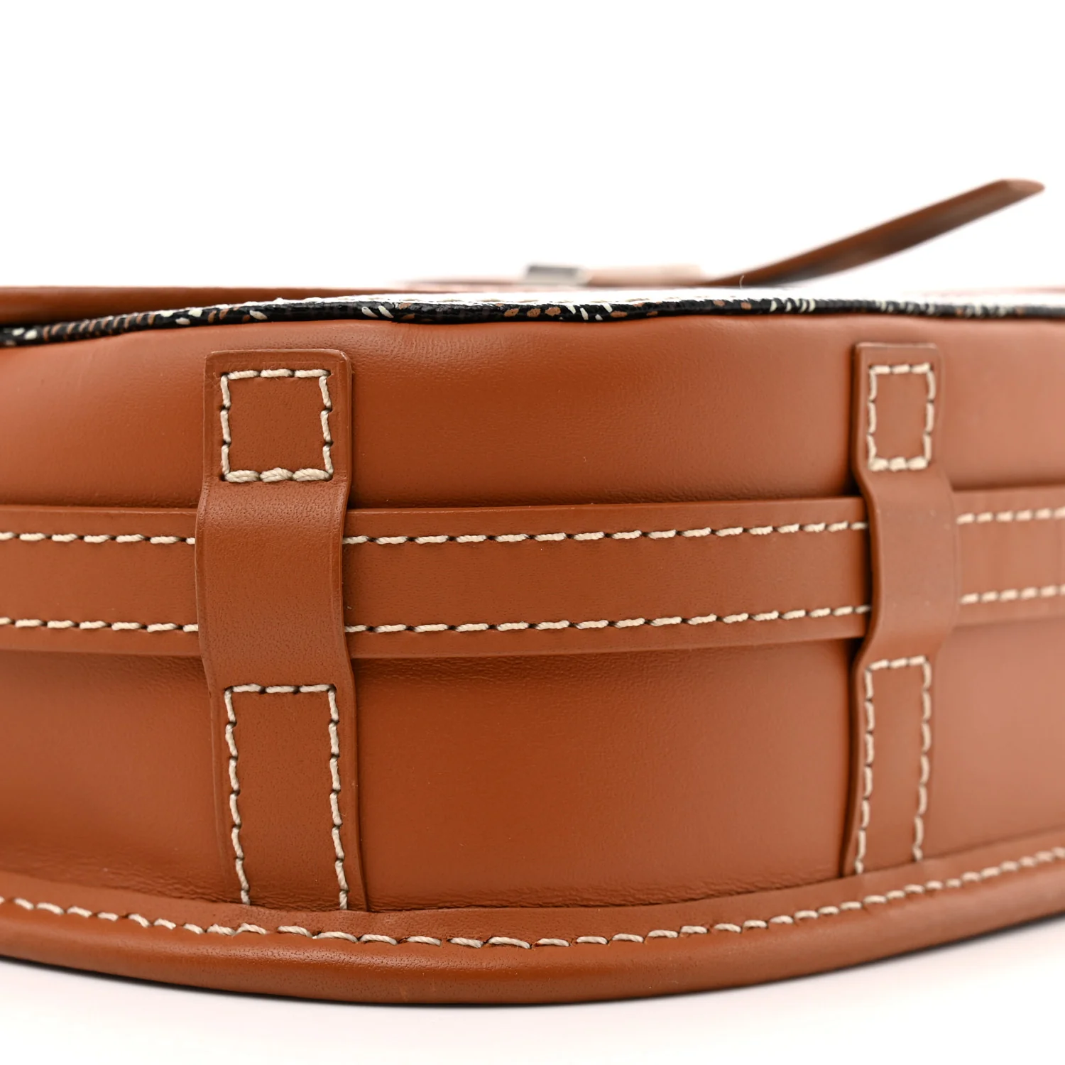 Goyardine Belvedere II PM Messenger Bag Black Gold