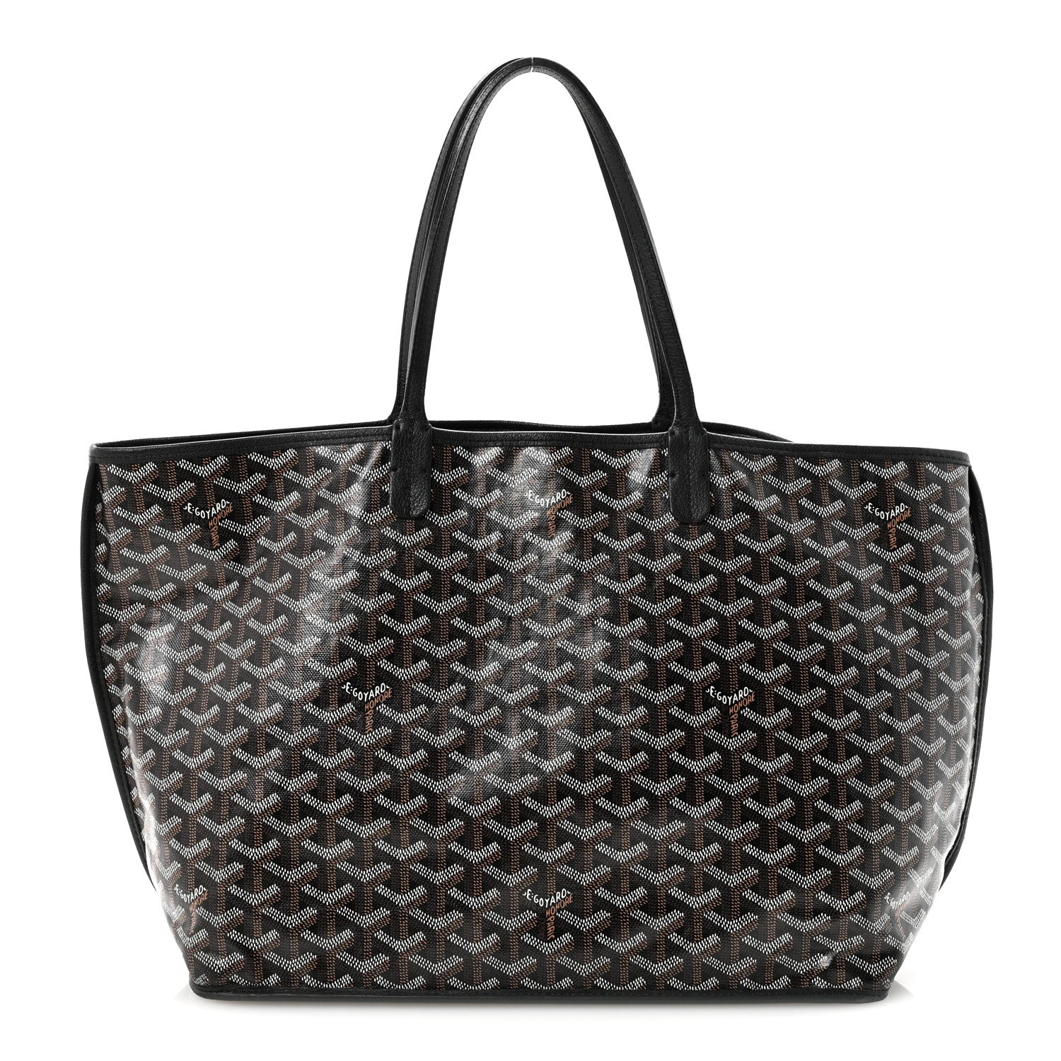 Goyardine Reversible Anjou PM Black