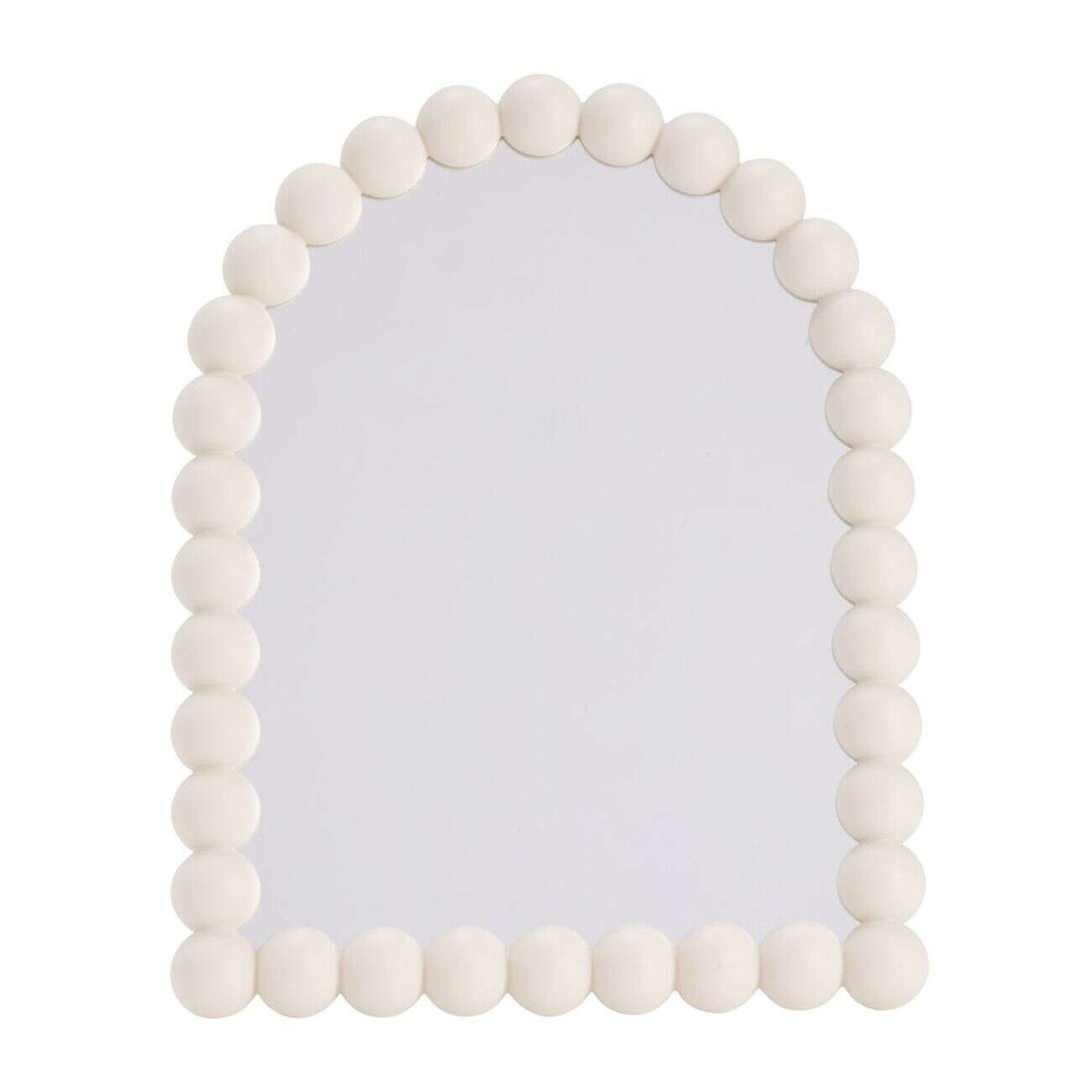 Miroir forme arche contour bulles pastel 16,5xH21,5cm (2 modèles)