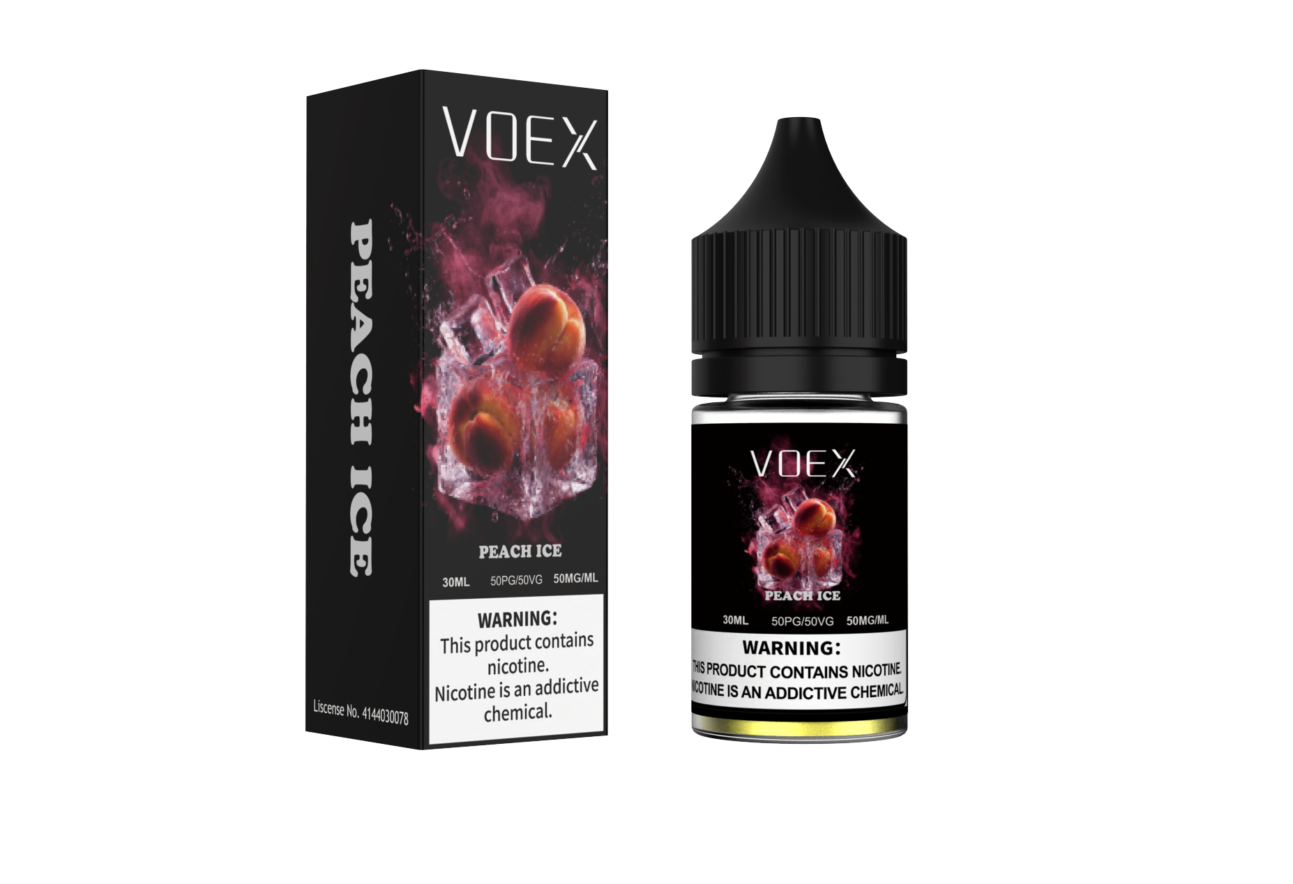Voex Eliquid 30ml Nic Salt 50mg Vape Juice 10 pcs/box